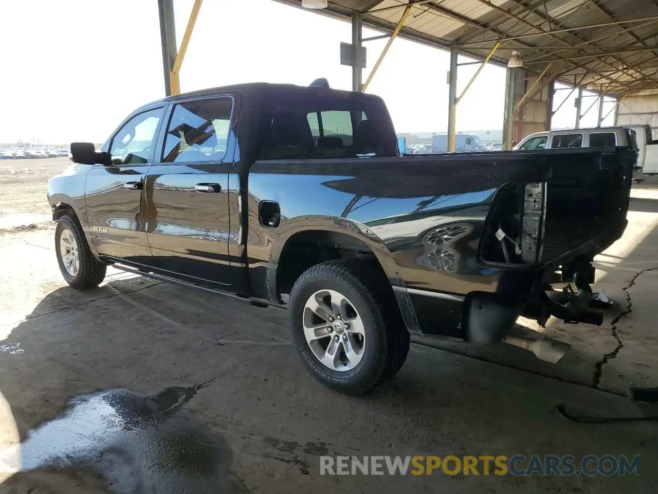2 Photograph of a damaged car 1C6RREJTXLN372611 RAM 1500 2020