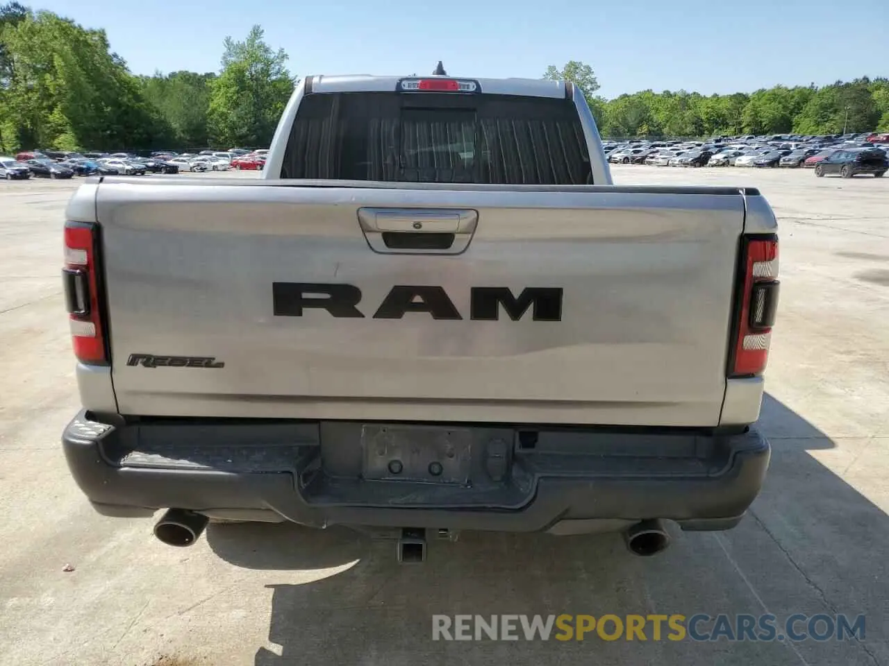 6 Photograph of a damaged car 1C6RRELT0LN303553 RAM 1500 2020