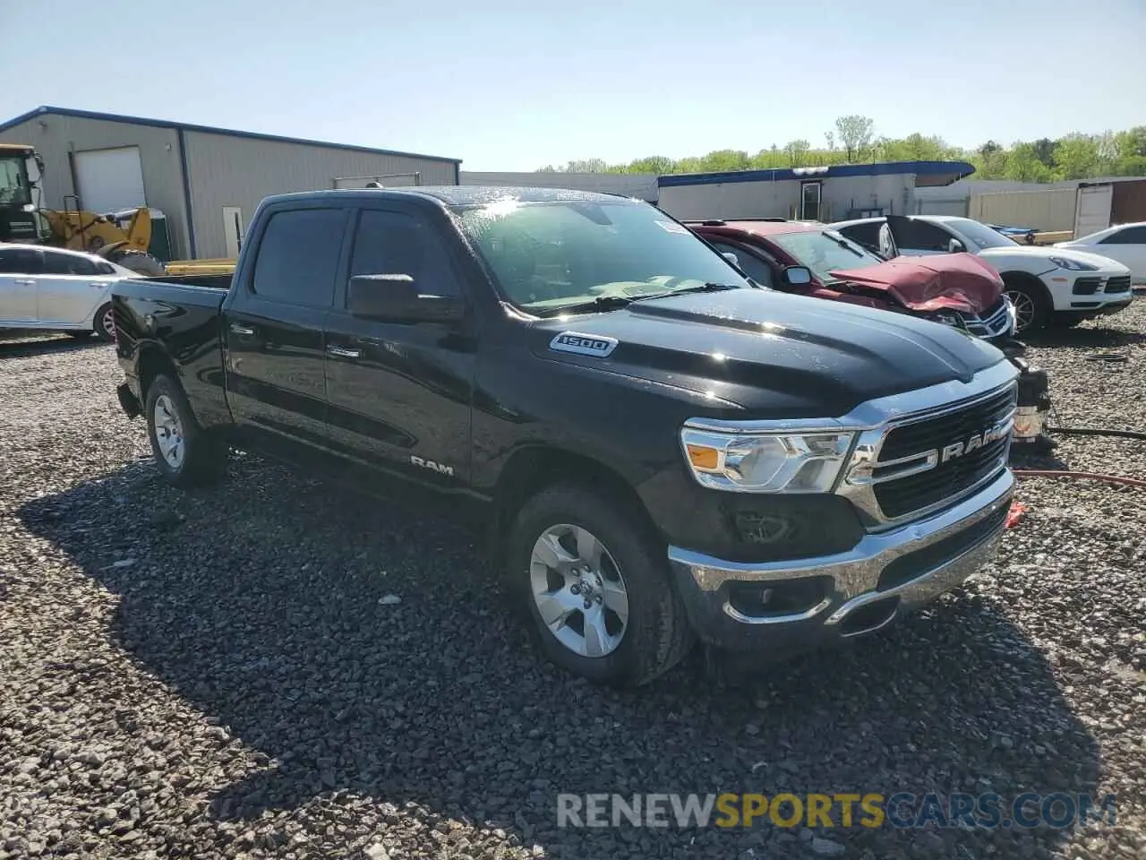 4 Photograph of a damaged car 1C6RREMG9LN262017 RAM 1500 2020