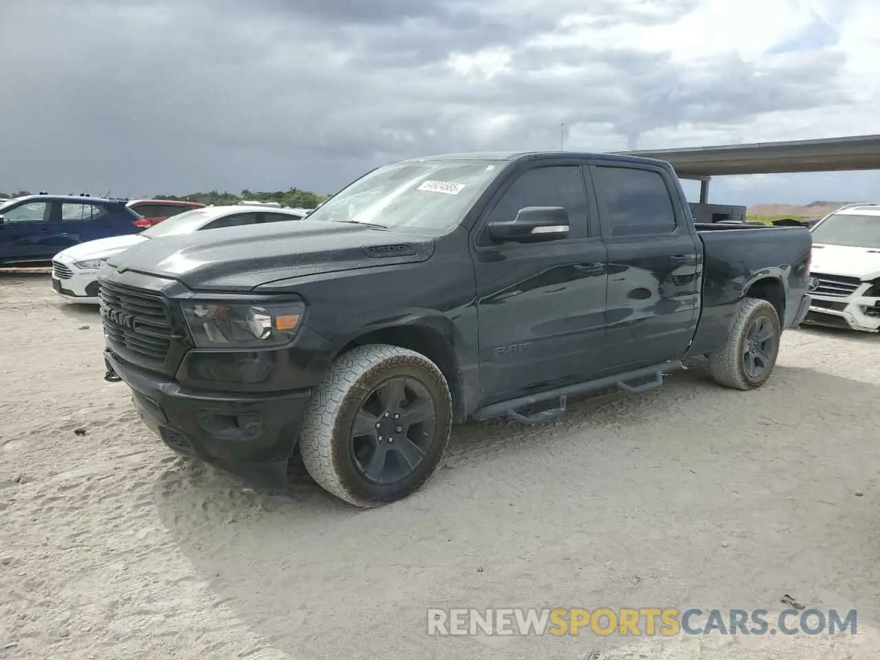 1 Photograph of a damaged car 1C6RREMT4LN357307 RAM 1500 2020