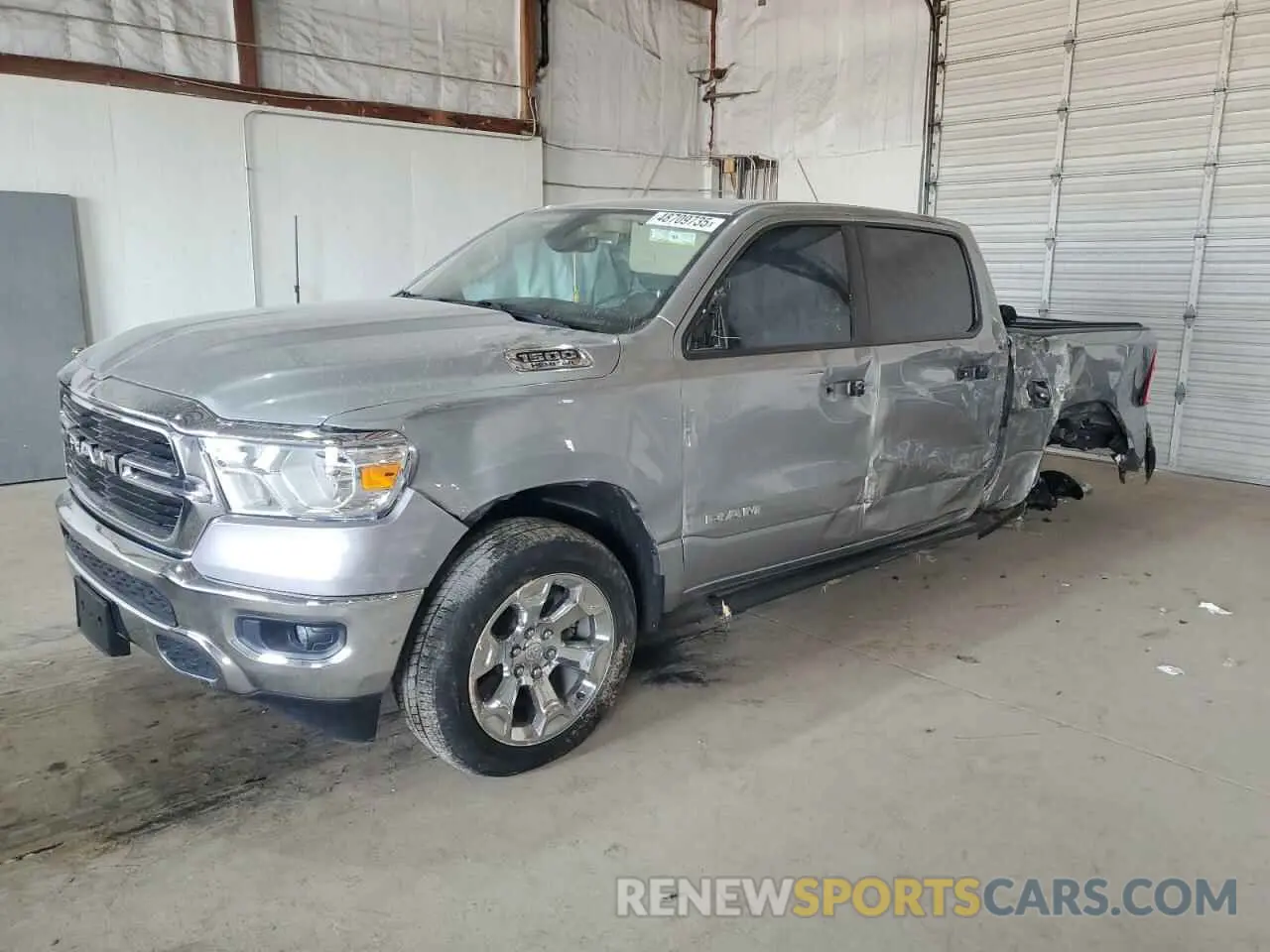 1 Photograph of a damaged car 1C6RREMT7LN238697 RAM 1500 2020