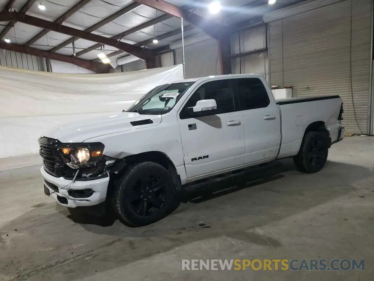 1 Photograph of a damaged car 1C6RRFBG4LN351261 RAM 1500 2020