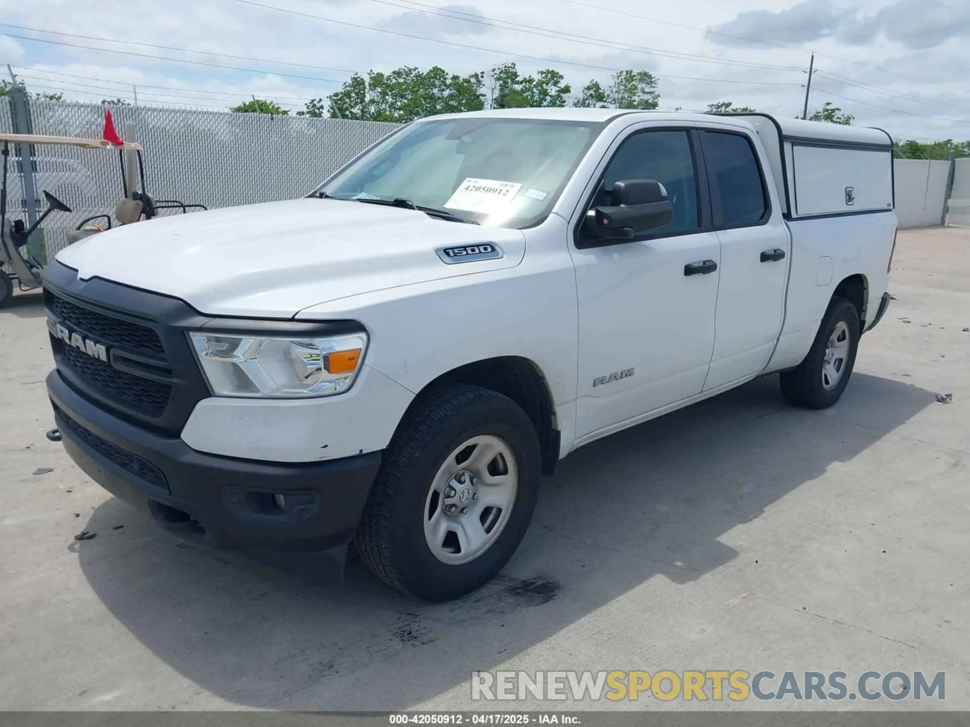 2 Photograph of a damaged car 1C6RRFCG2LN354528 RAM 1500 2020