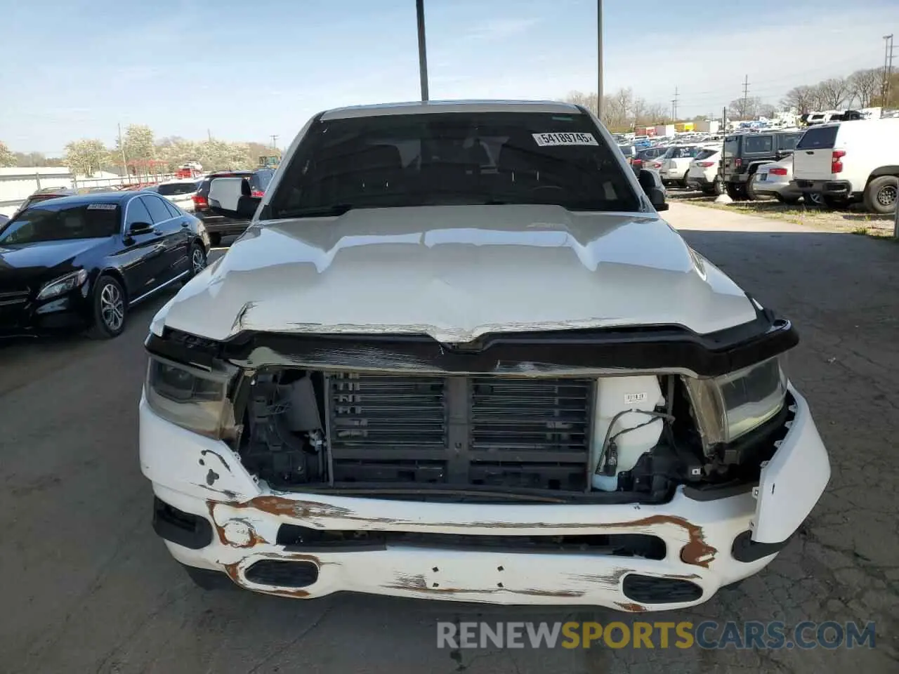 5 Photograph of a damaged car 1C6RRFFG0LN288573 RAM 1500 2020
