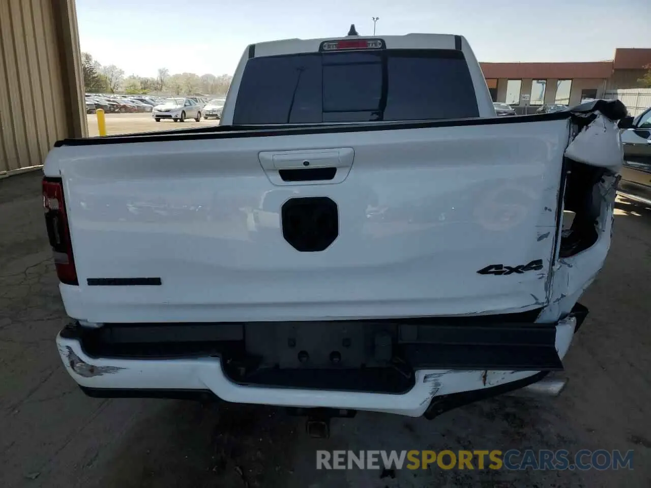 6 Photograph of a damaged car 1C6RRFFG0LN288573 RAM 1500 2020