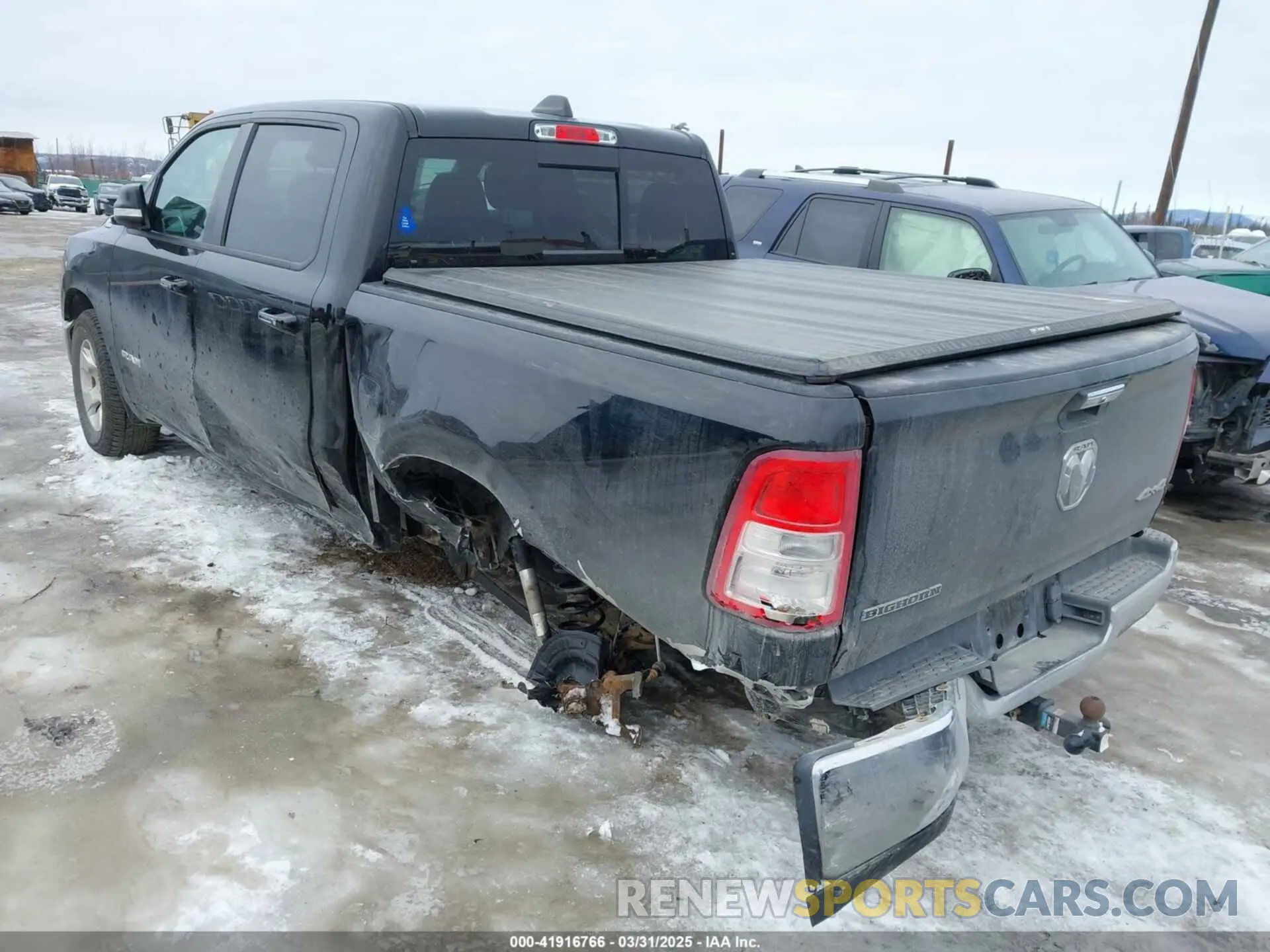 3 Photograph of a damaged car 1C6RRFFG0LN334919 RAM 1500 2020