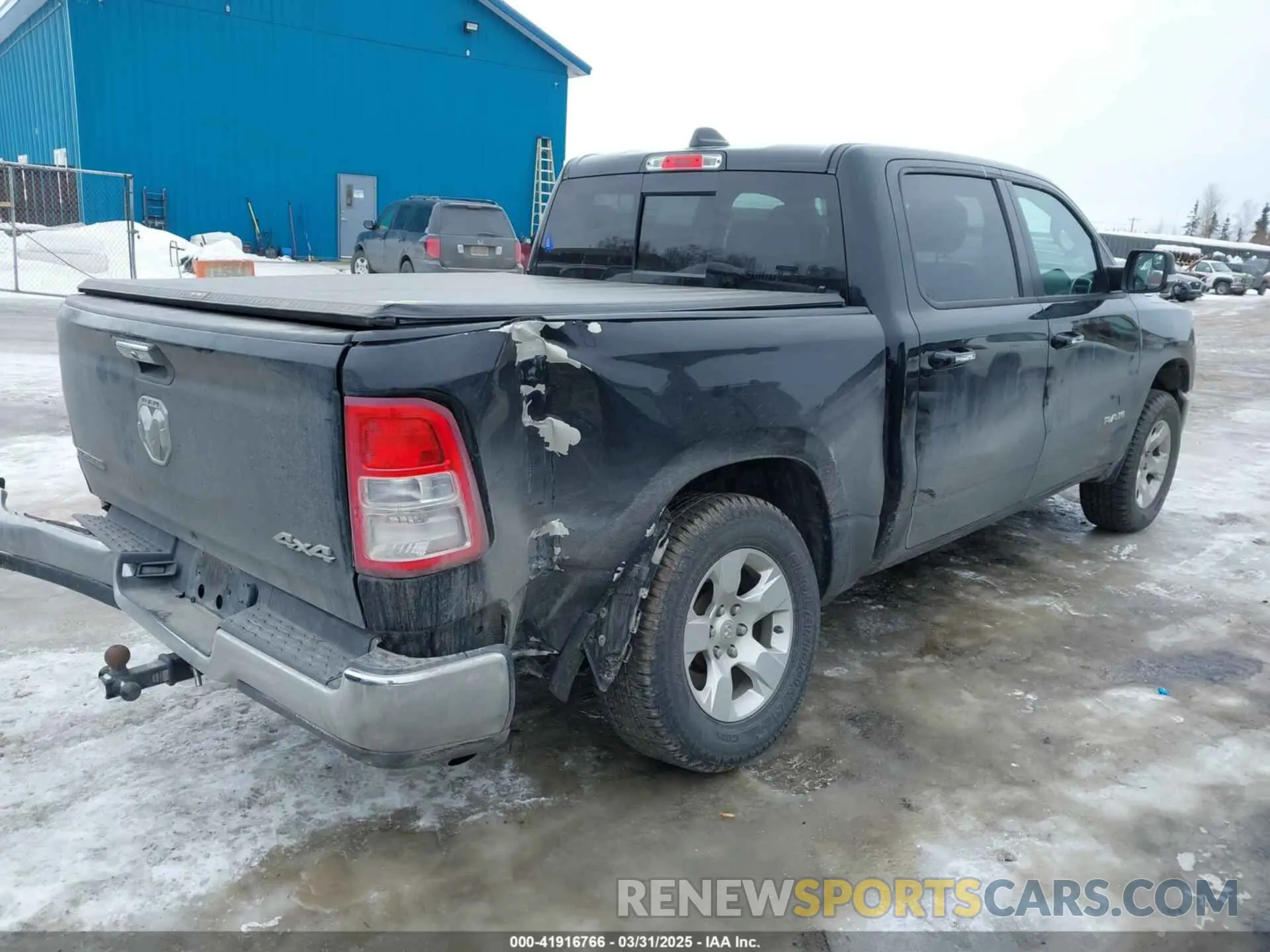 4 Photograph of a damaged car 1C6RRFFG0LN334919 RAM 1500 2020
