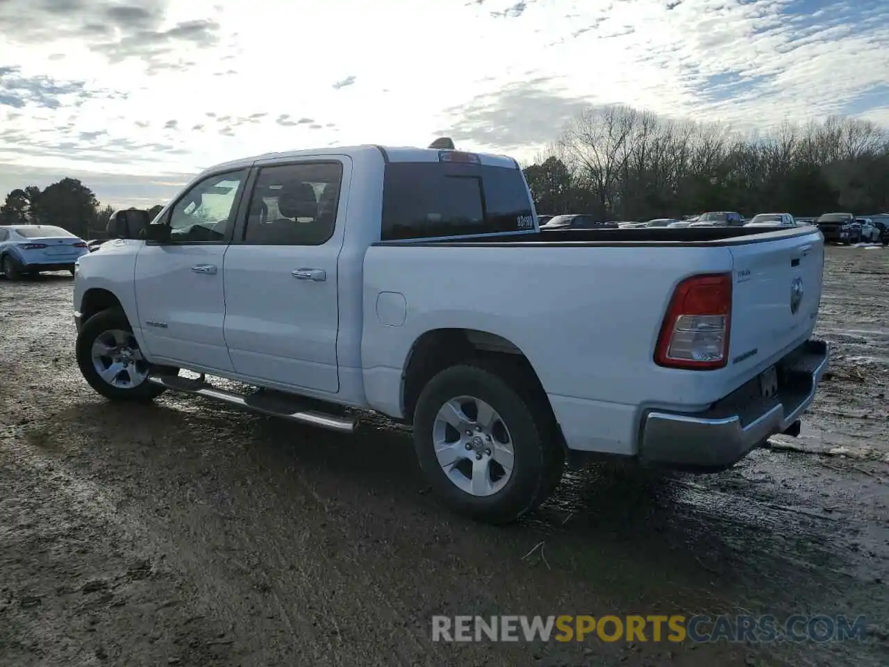 2 Photograph of a damaged car 1C6RRFFG0LN411689 RAM 1500 2020