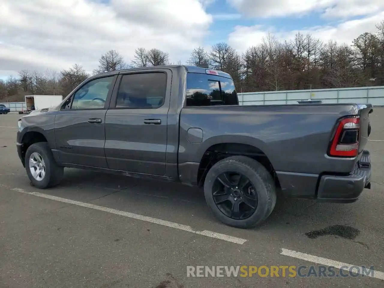 2 Photograph of a damaged car 1C6RRFFG1LN288582 RAM 1500 2020