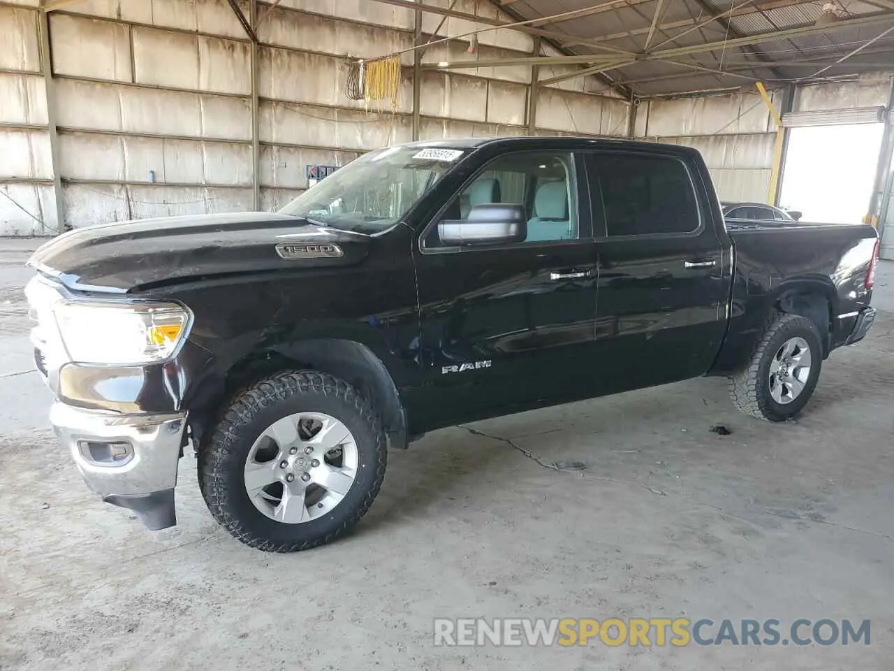 1 Photograph of a damaged car 1C6RRFFG2LN284427 RAM 1500 2020