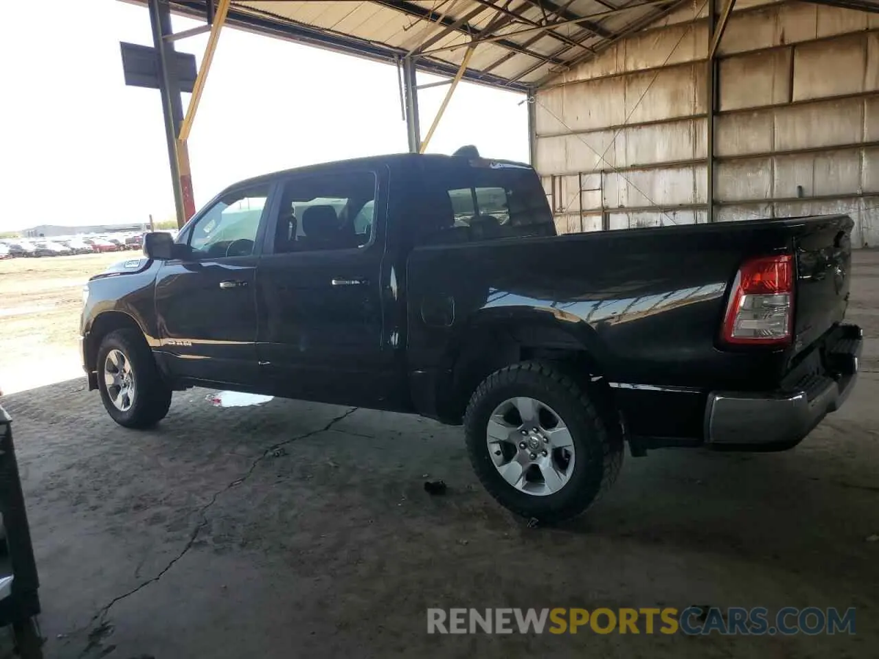 2 Photograph of a damaged car 1C6RRFFG2LN284427 RAM 1500 2020