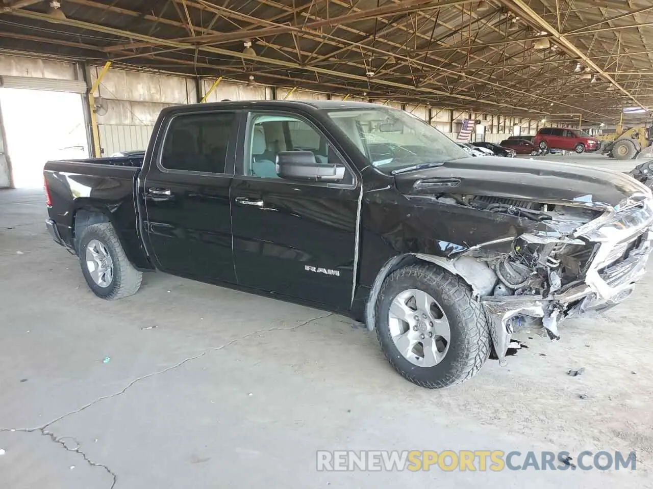 4 Photograph of a damaged car 1C6RRFFG2LN284427 RAM 1500 2020