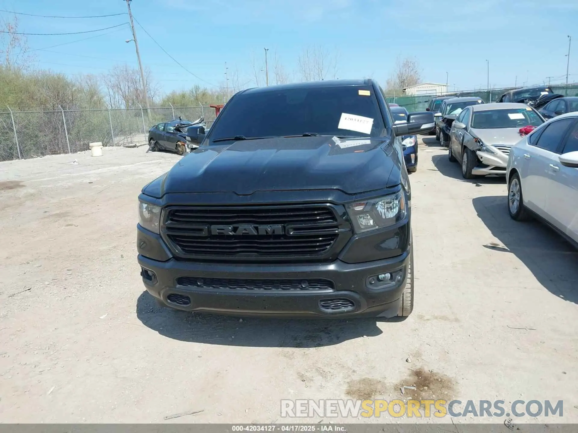 12 Photograph of a damaged car 1C6RRFFG5LN102946 RAM 1500 2020