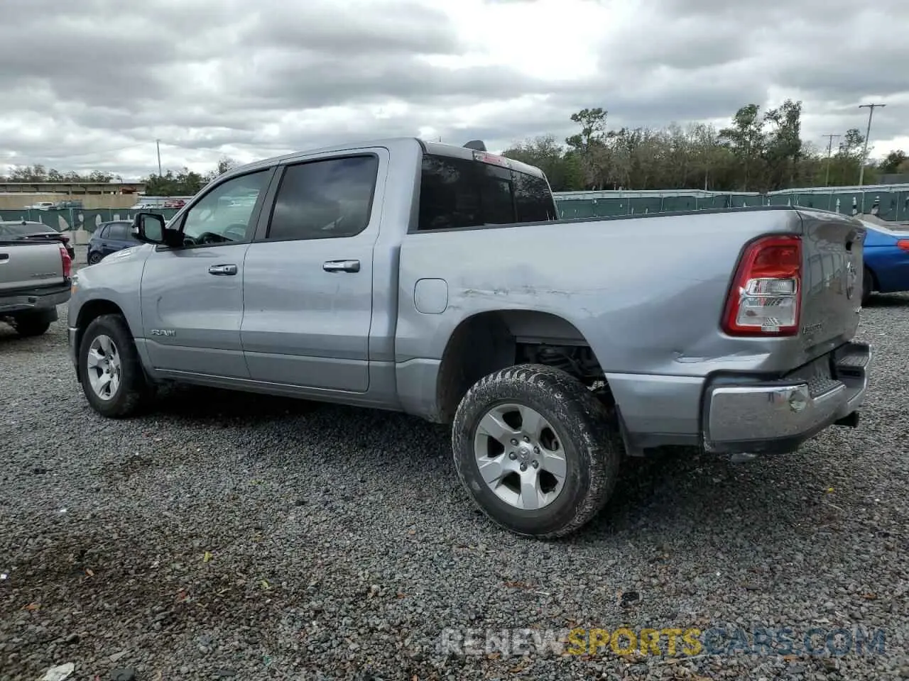 2 Photograph of a damaged car 1C6RRFFG6LN361011 RAM 1500 2020