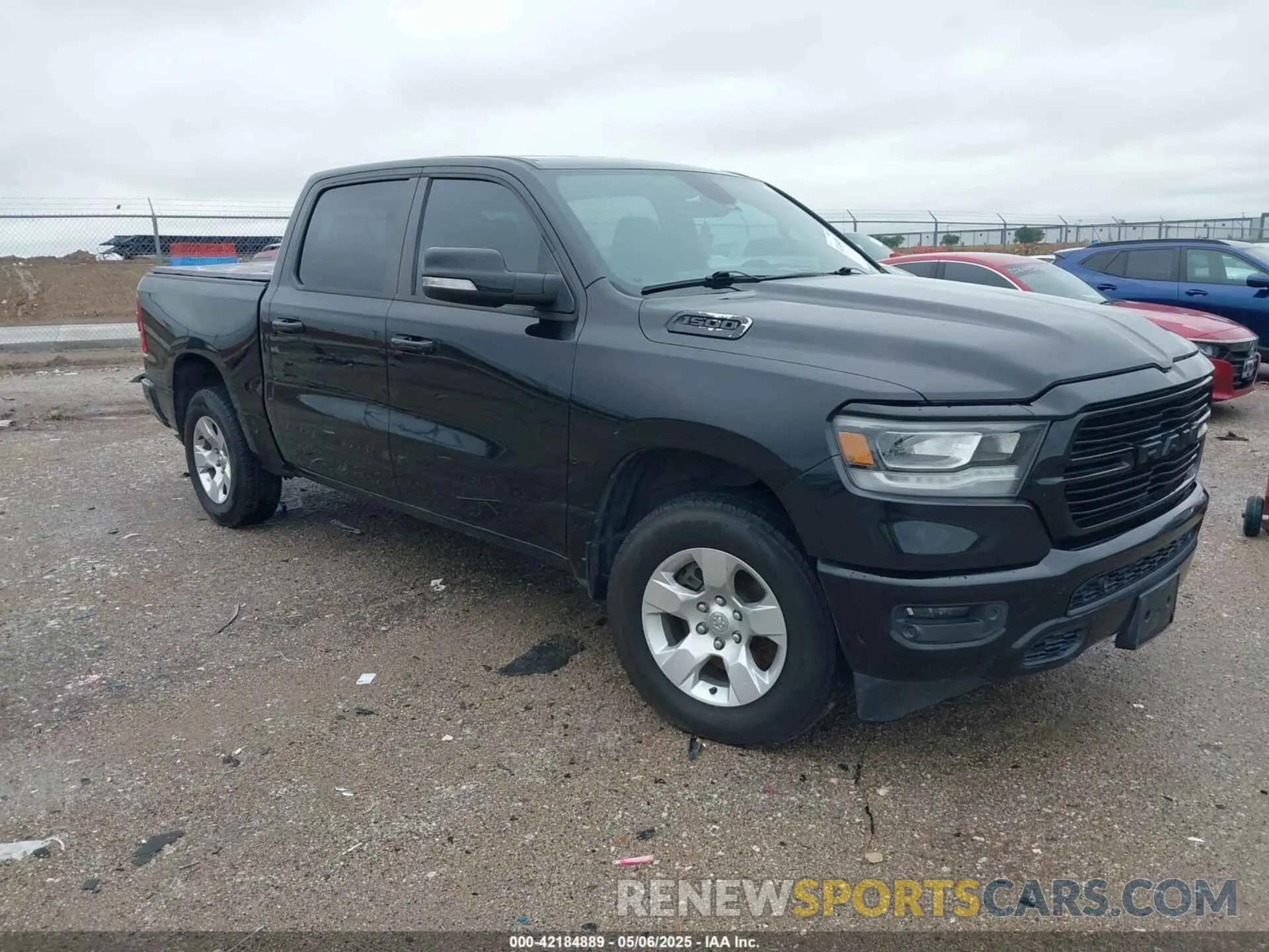 1 Photograph of a damaged car 1C6RRFFG7LN273861 RAM 1500 2020