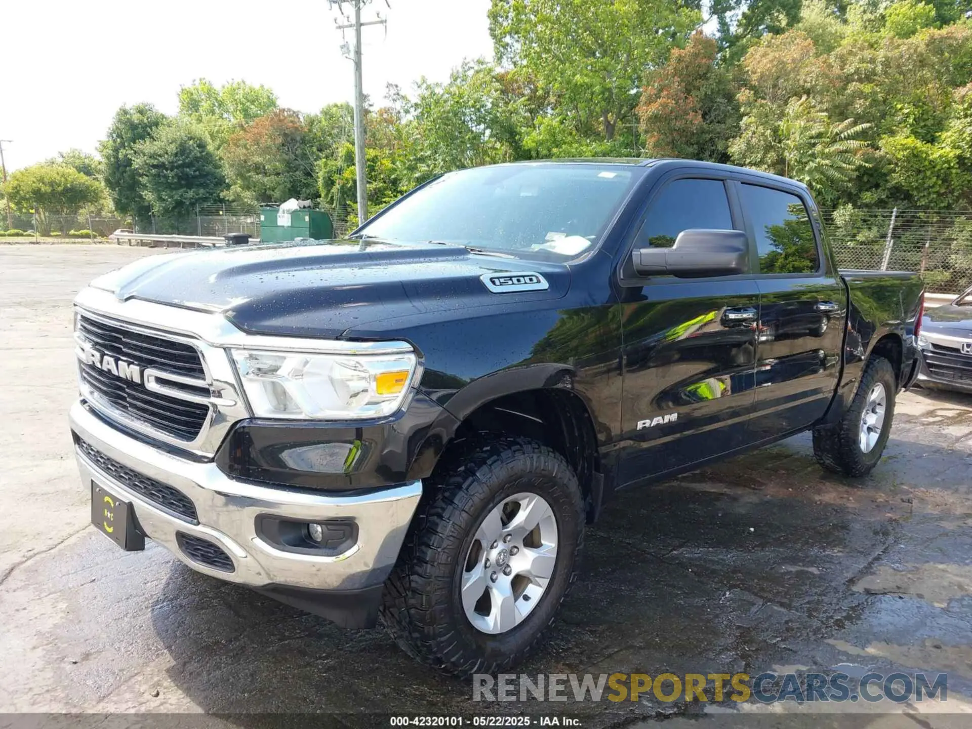 2 Photograph of a damaged car 1C6RRFFG8LN120583 RAM 1500 2020