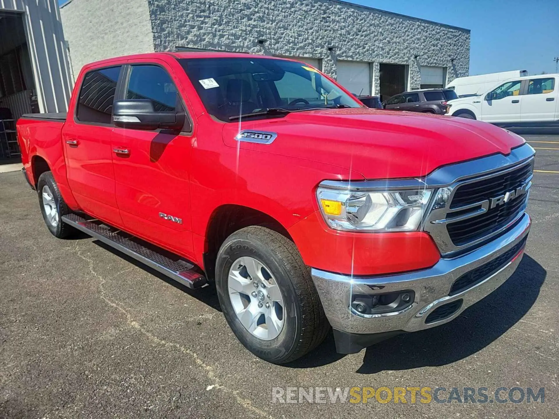4 Photograph of a damaged car 1C6RRFFG8LN354559 RAM 1500 2020