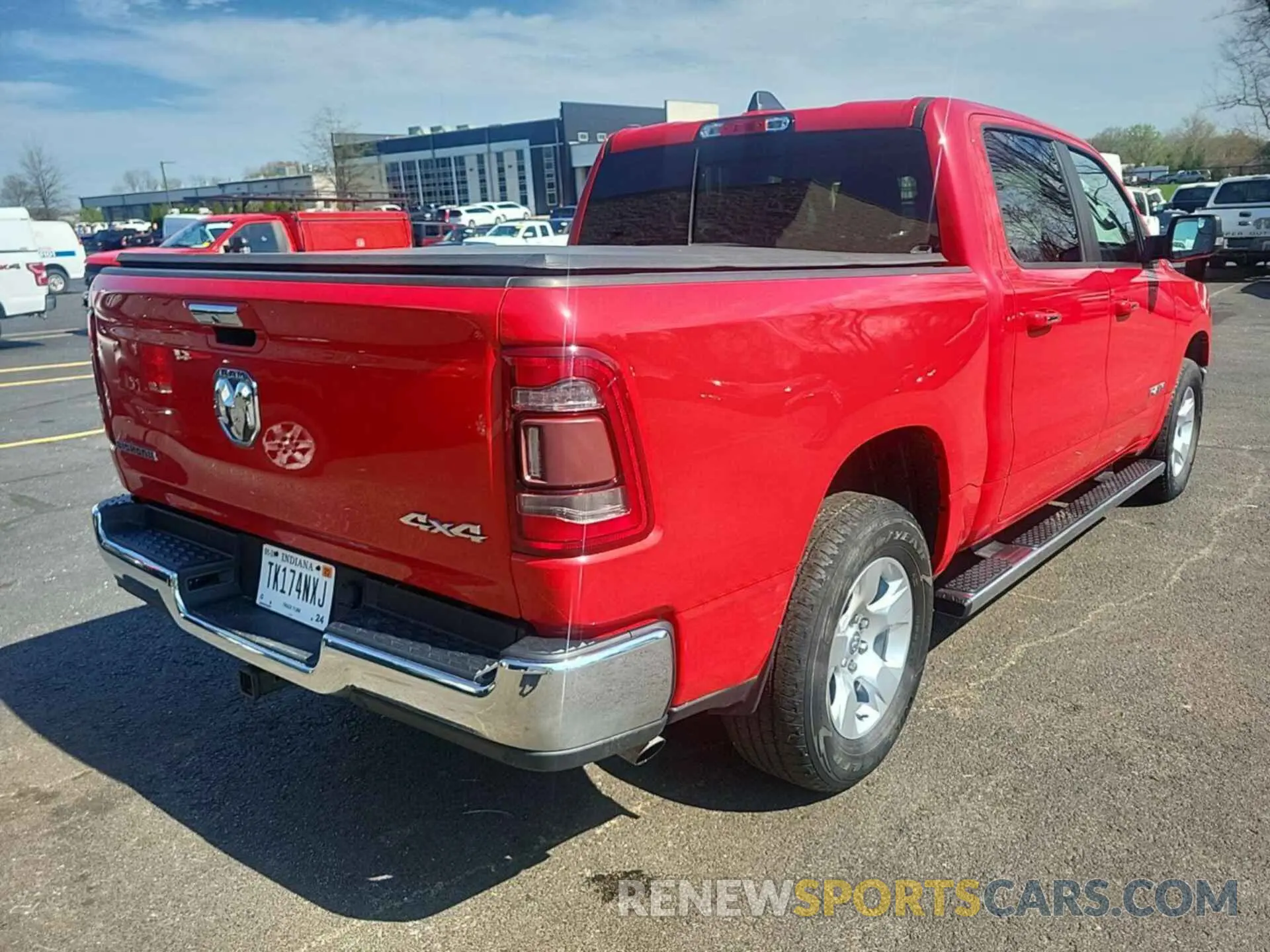 6 Photograph of a damaged car 1C6RRFFG8LN354559 RAM 1500 2020