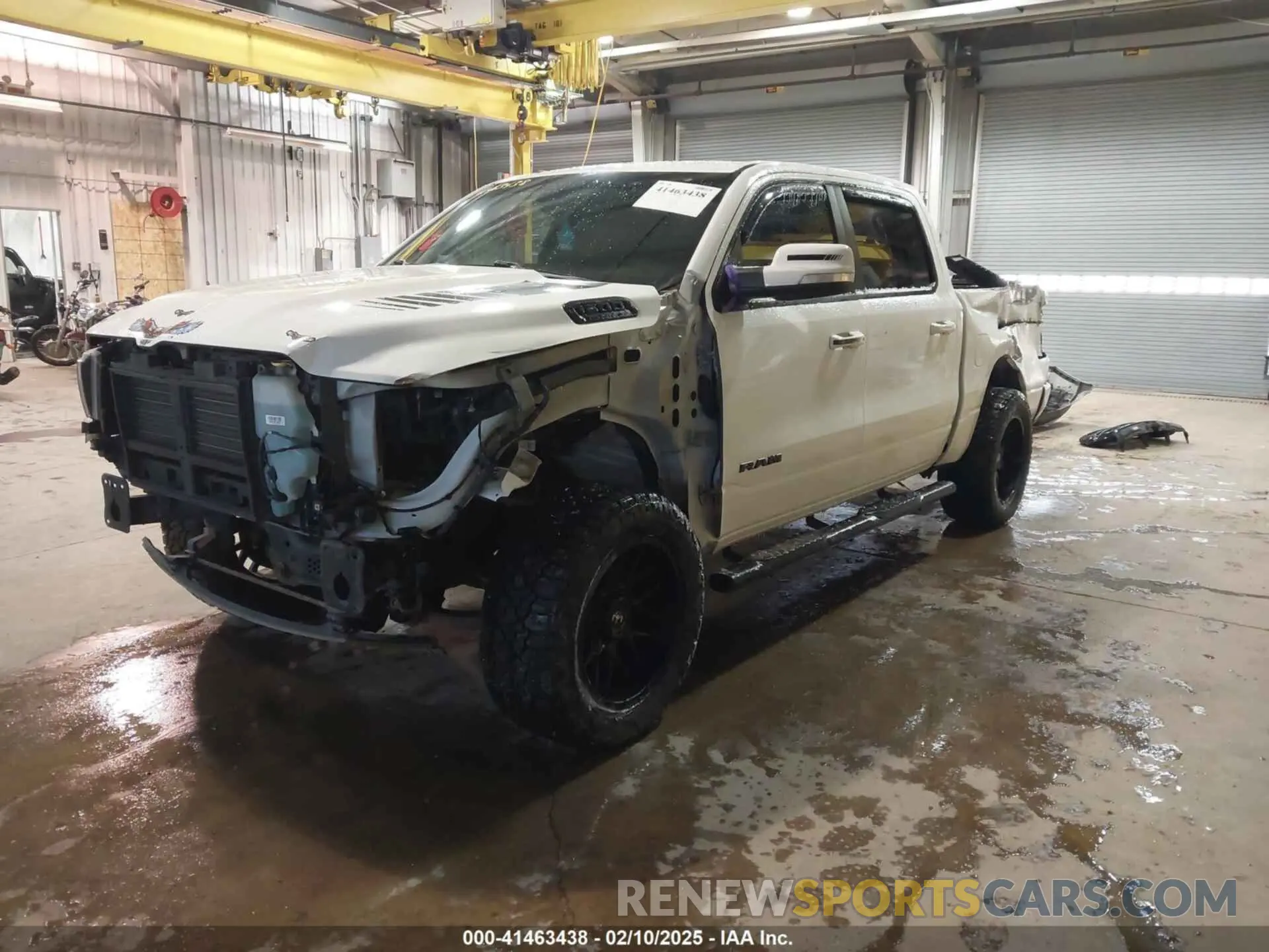 2 Photograph of a damaged car 1C6RRFFG8LN379073 RAM 1500 2020