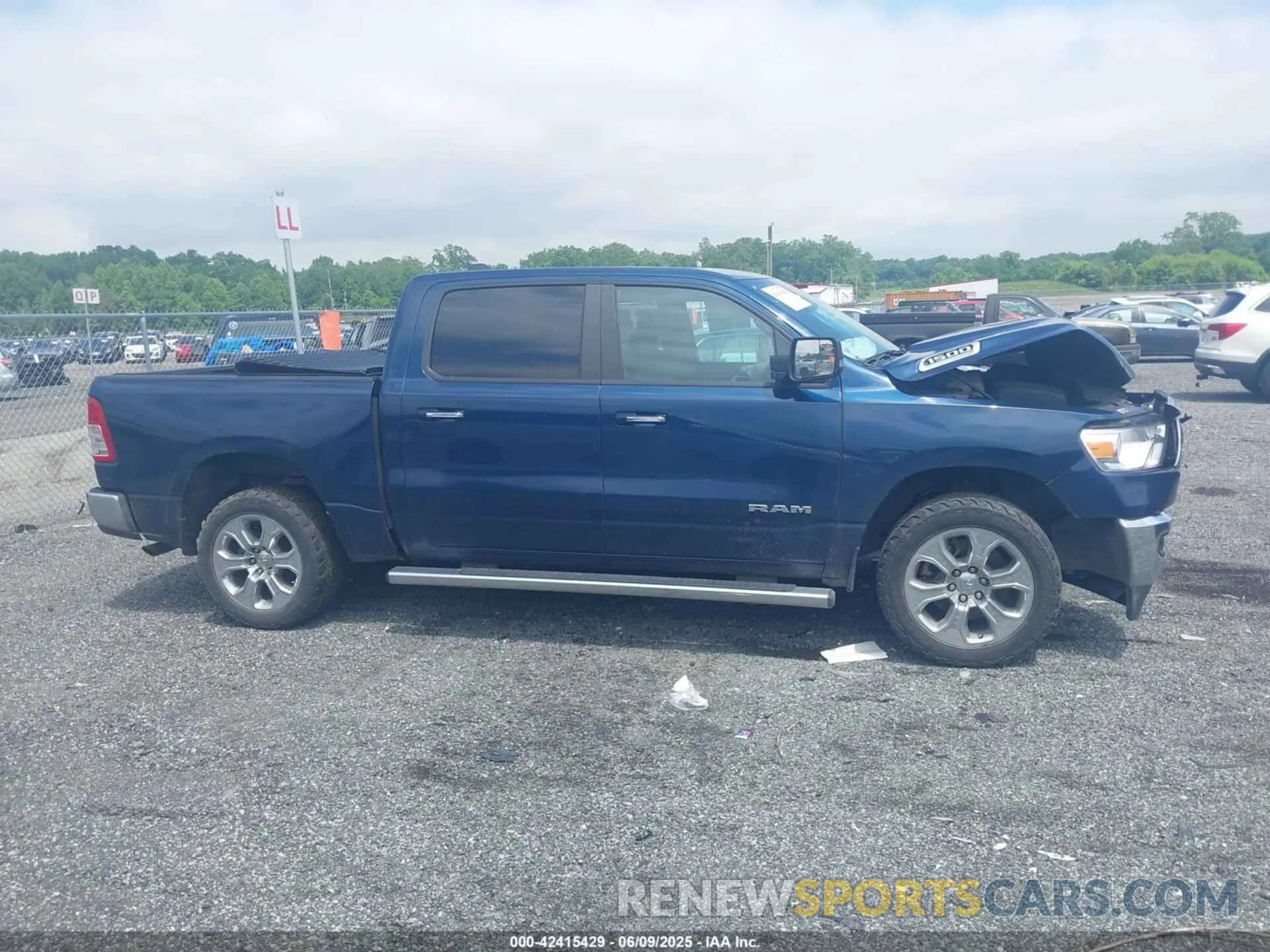 13 Photograph of a damaged car 1C6RRFFG9LN380197 RAM 1500 2020