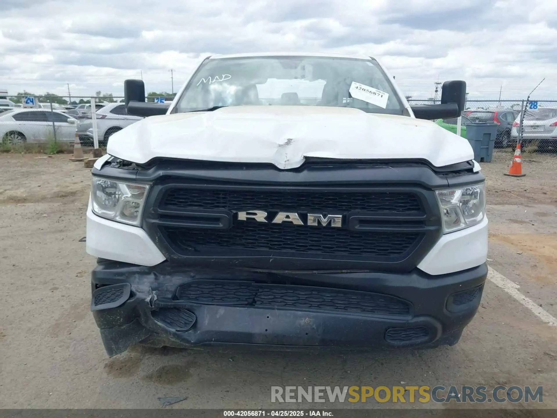 12 Photograph of a damaged car 1C6SRECG6LN386006 RAM 1500 2020