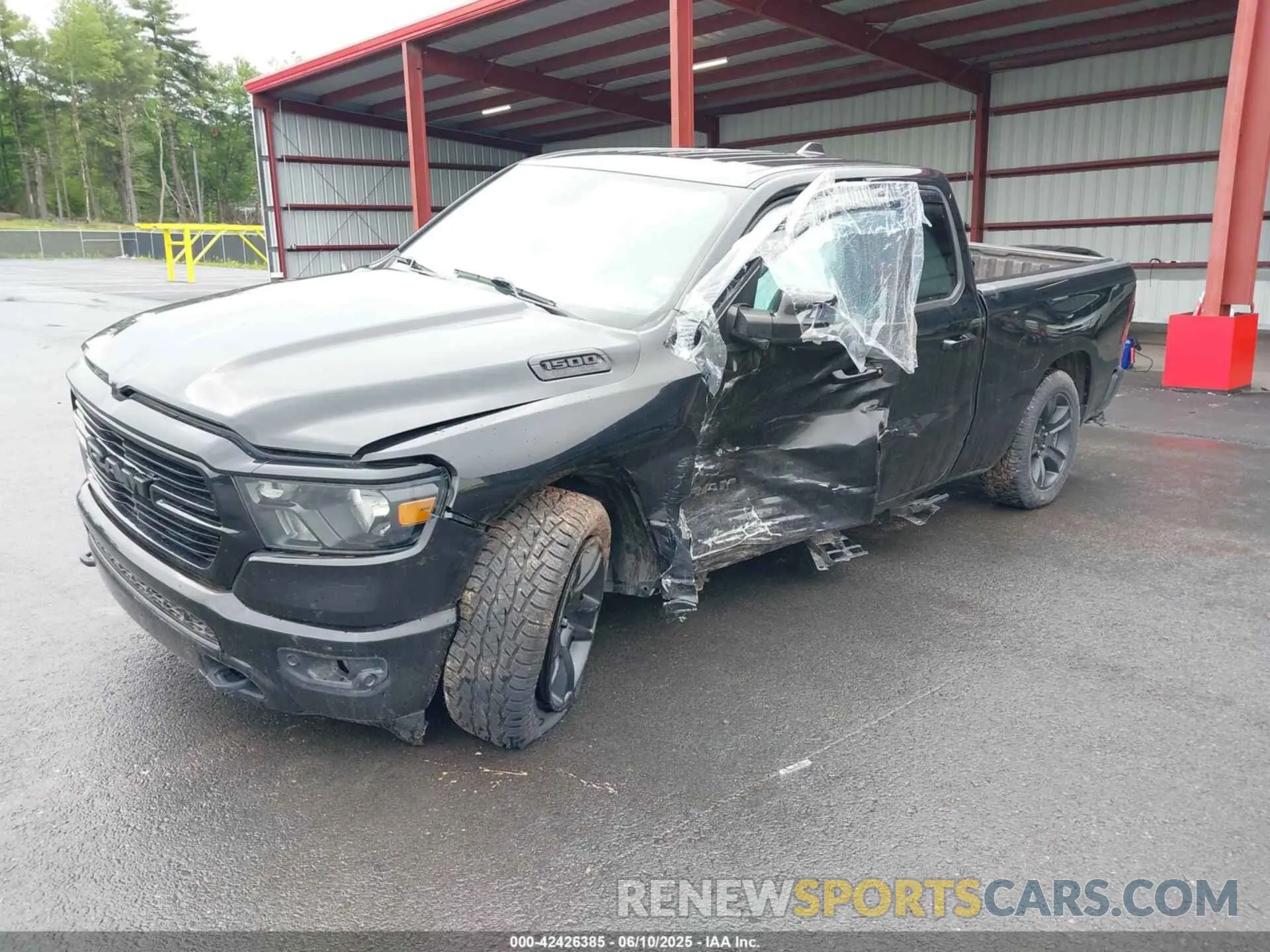 2 Photograph of a damaged car 1C6SRFBT0LN242228 RAM 1500 2020
