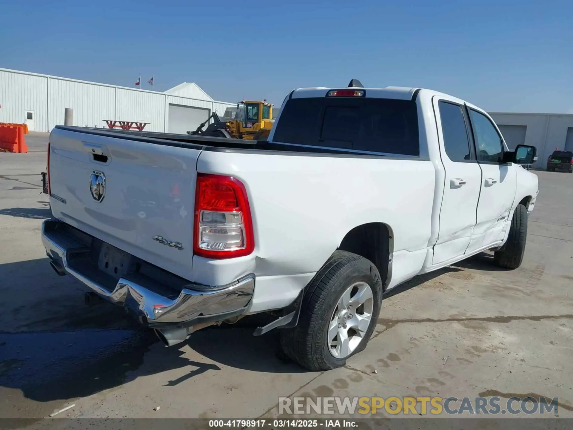 4 Photograph of a damaged car 1C6SRFBT0LN280249 RAM 1500 2020