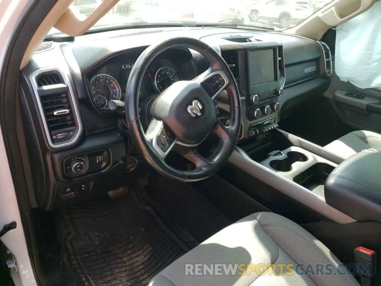 8 Photograph of a damaged car 1C6SRFBT3LN166200 RAM 1500 2020