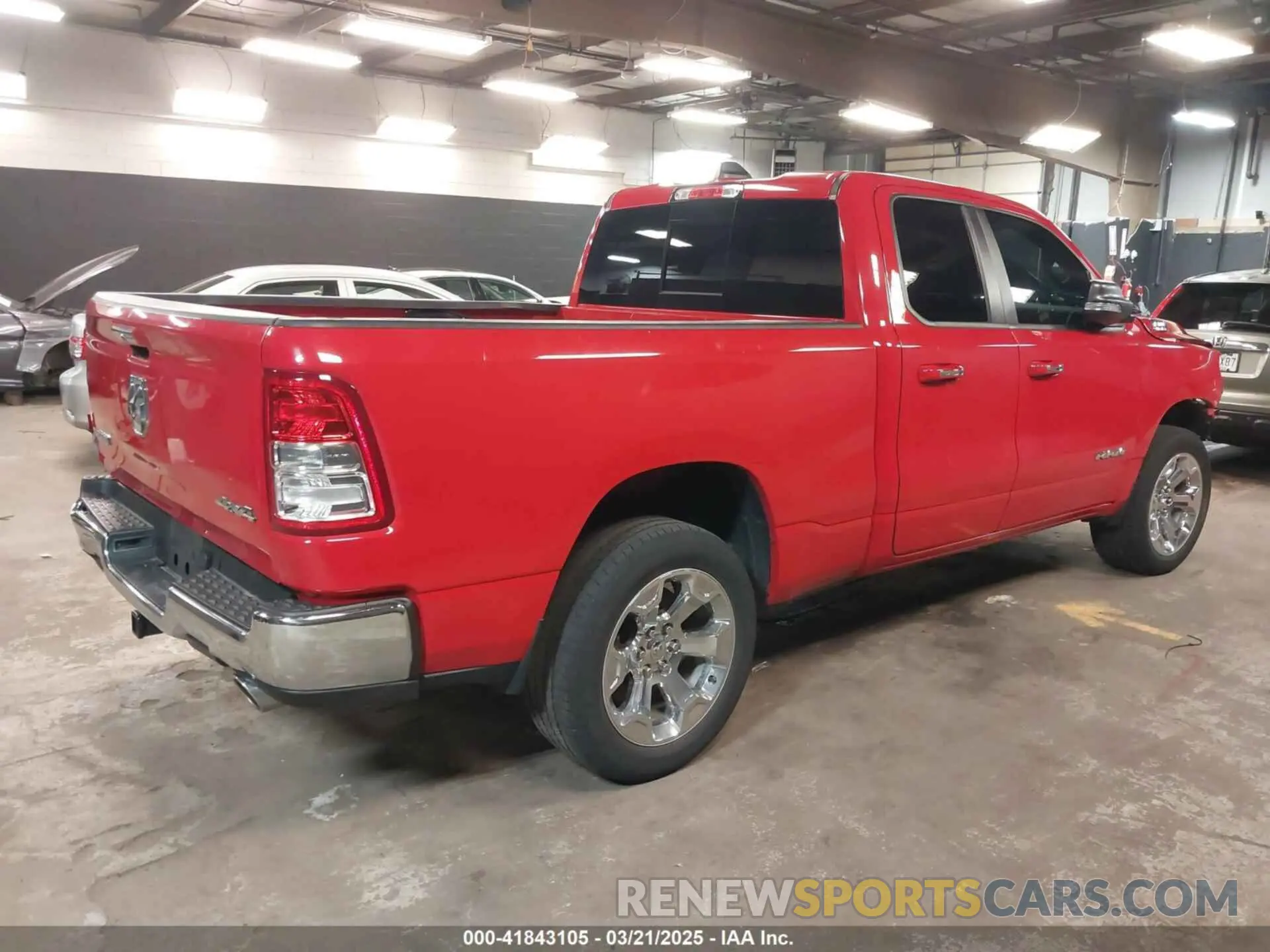 4 Photograph of a damaged car 1C6SRFBT3LN222815 RAM 1500 2020