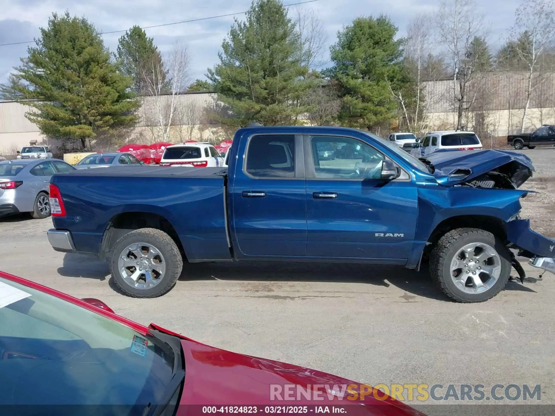13 Photograph of a damaged car 1C6SRFBT4LN224251 RAM 1500 2020