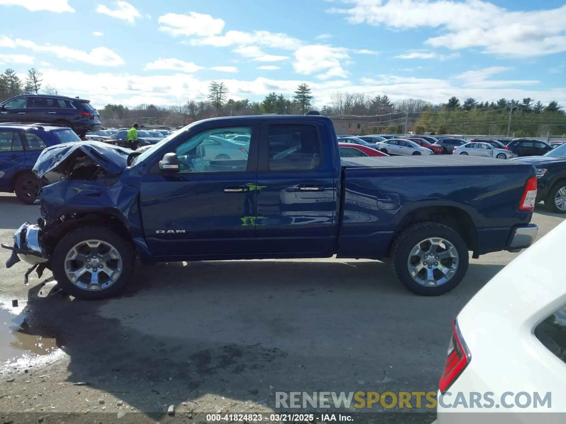 14 Photograph of a damaged car 1C6SRFBT4LN224251 RAM 1500 2020
