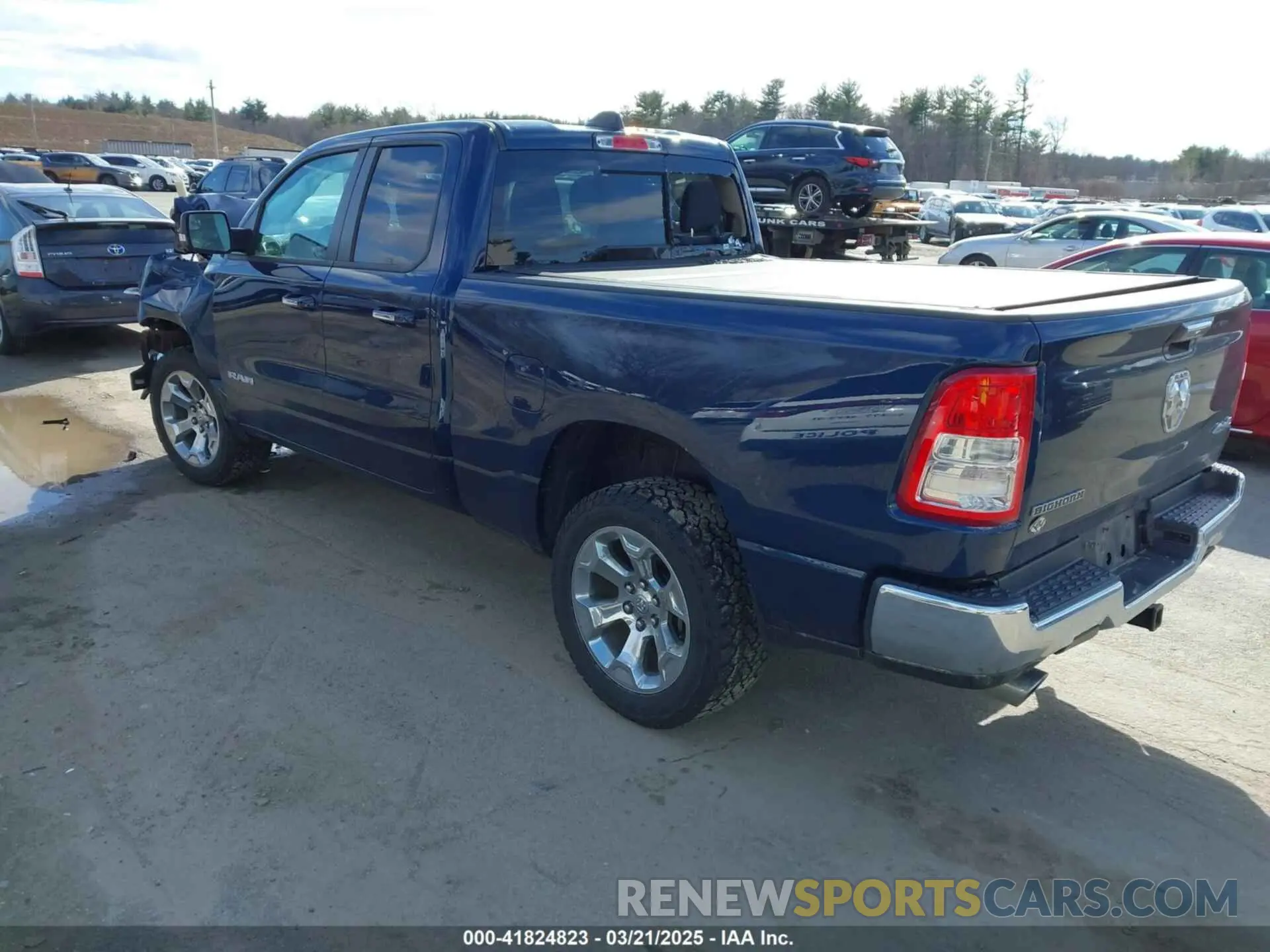 3 Photograph of a damaged car 1C6SRFBT4LN224251 RAM 1500 2020