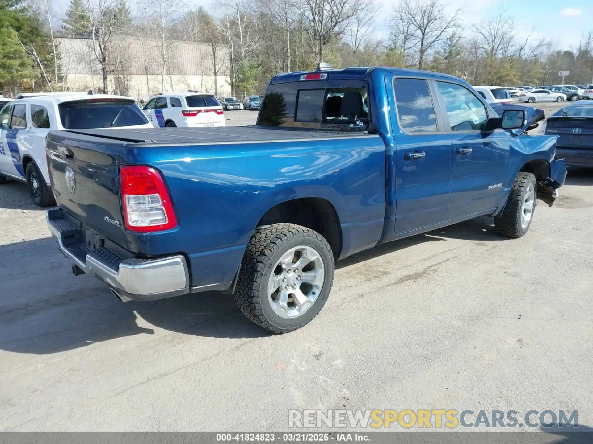4 Photograph of a damaged car 1C6SRFBT4LN224251 RAM 1500 2020
