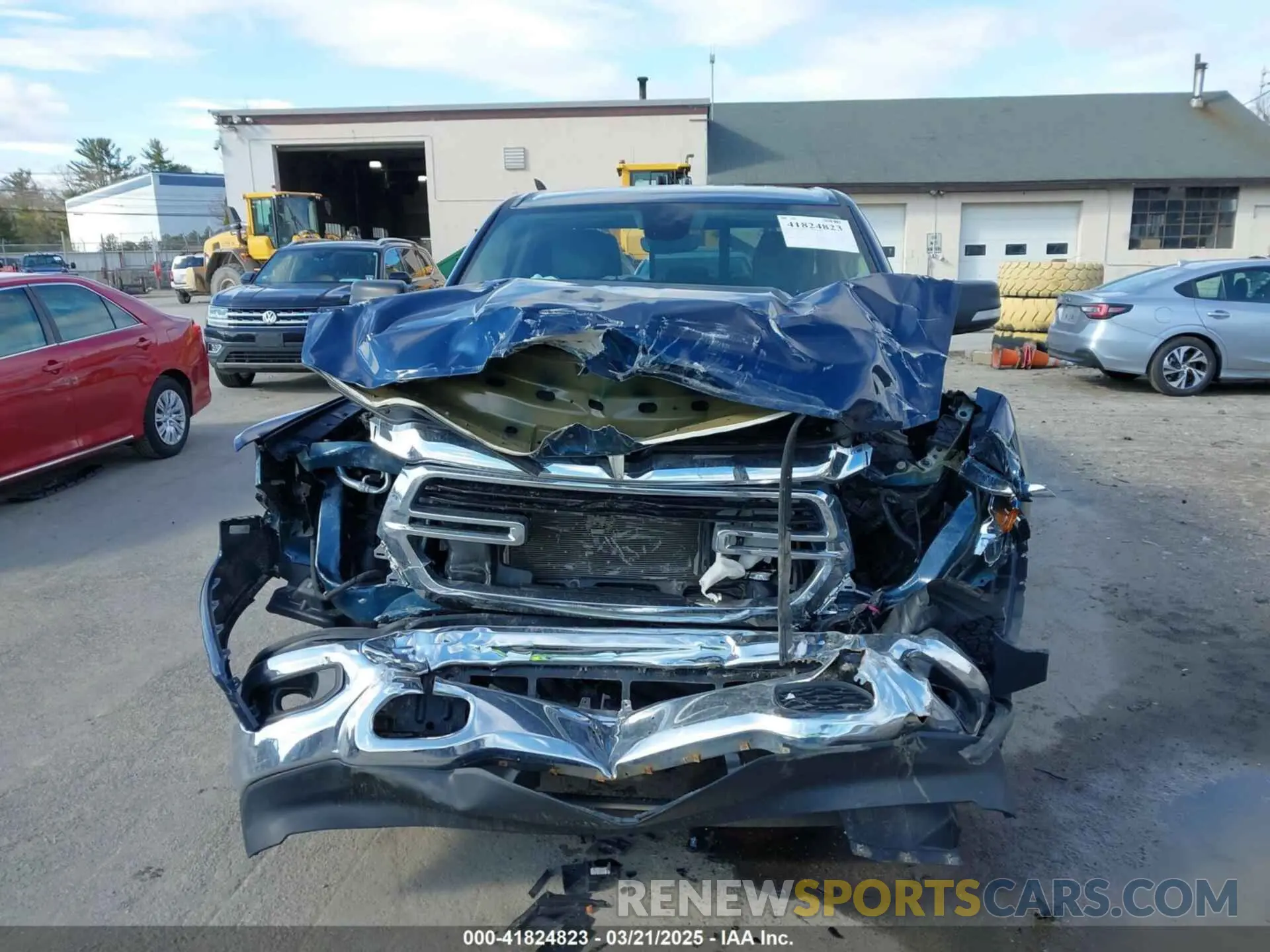 6 Photograph of a damaged car 1C6SRFBT4LN224251 RAM 1500 2020