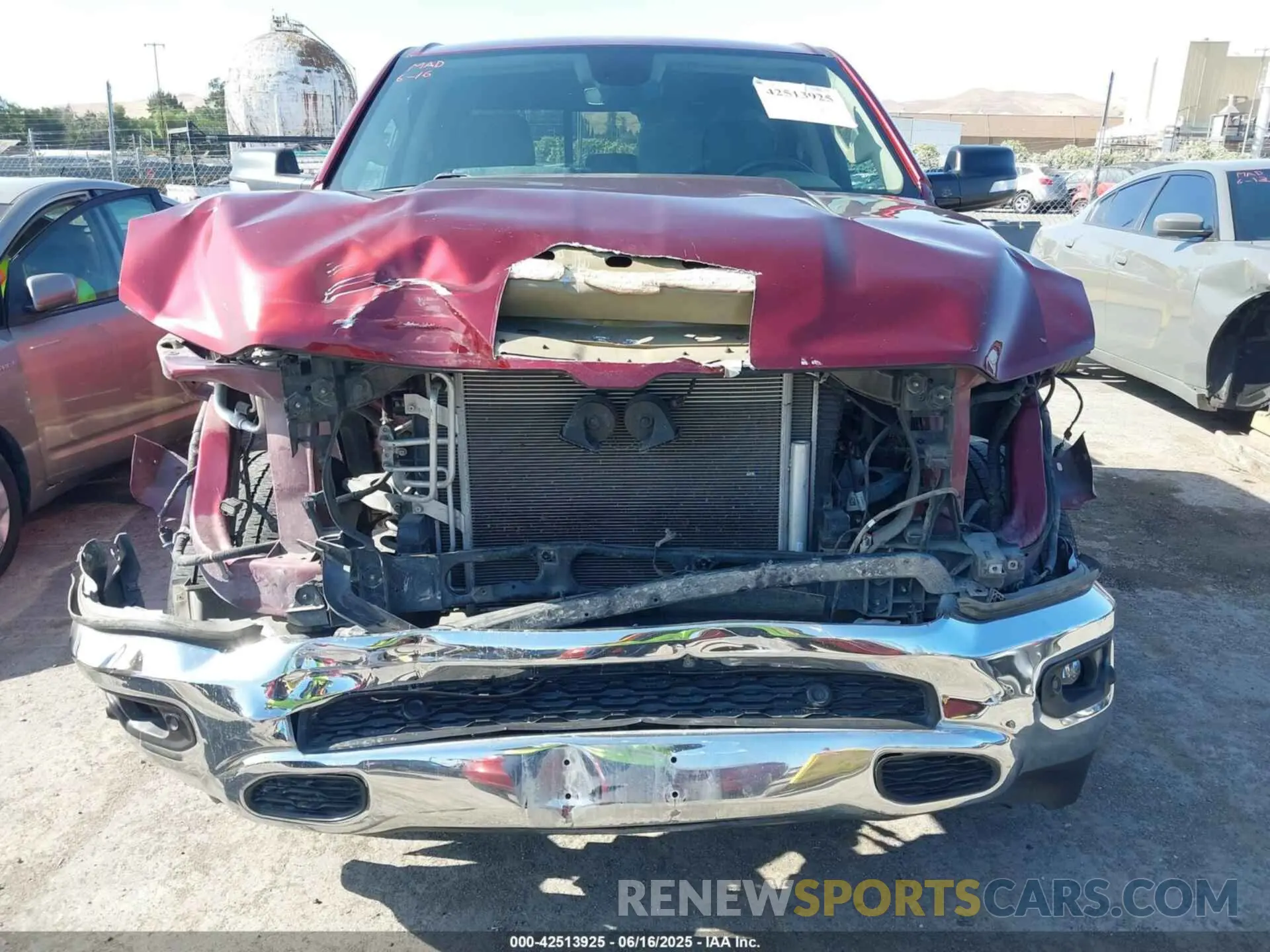 13 Photograph of a damaged car 1C6SRFBT4LN258335 RAM 1500 2020