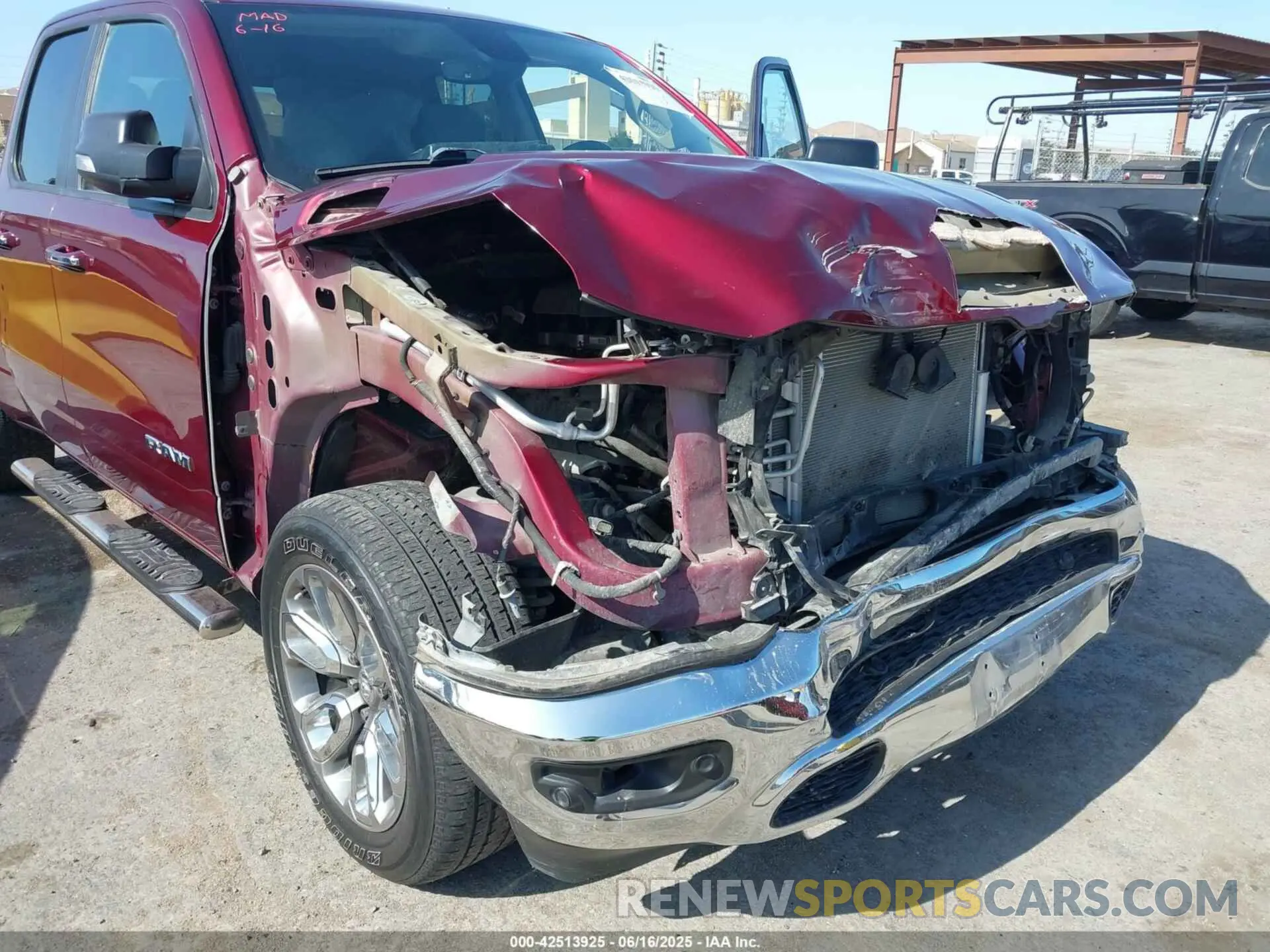 18 Photograph of a damaged car 1C6SRFBT4LN258335 RAM 1500 2020