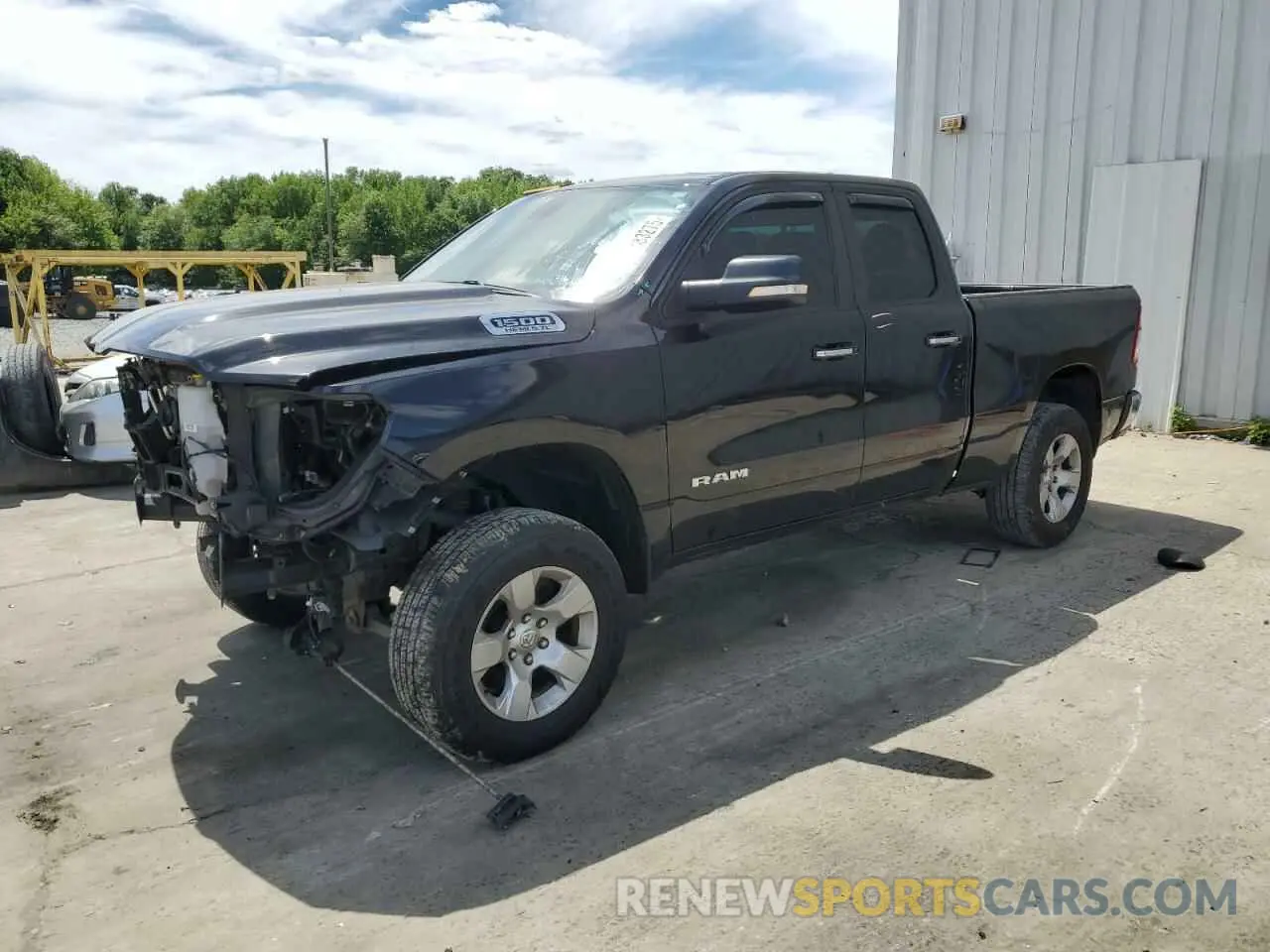 1 Photograph of a damaged car 1C6SRFBT5LN162892 RAM 1500 2020