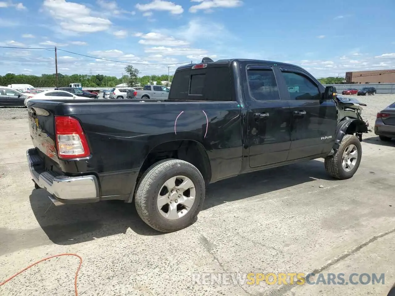 3 Photograph of a damaged car 1C6SRFBT5LN162892 RAM 1500 2020
