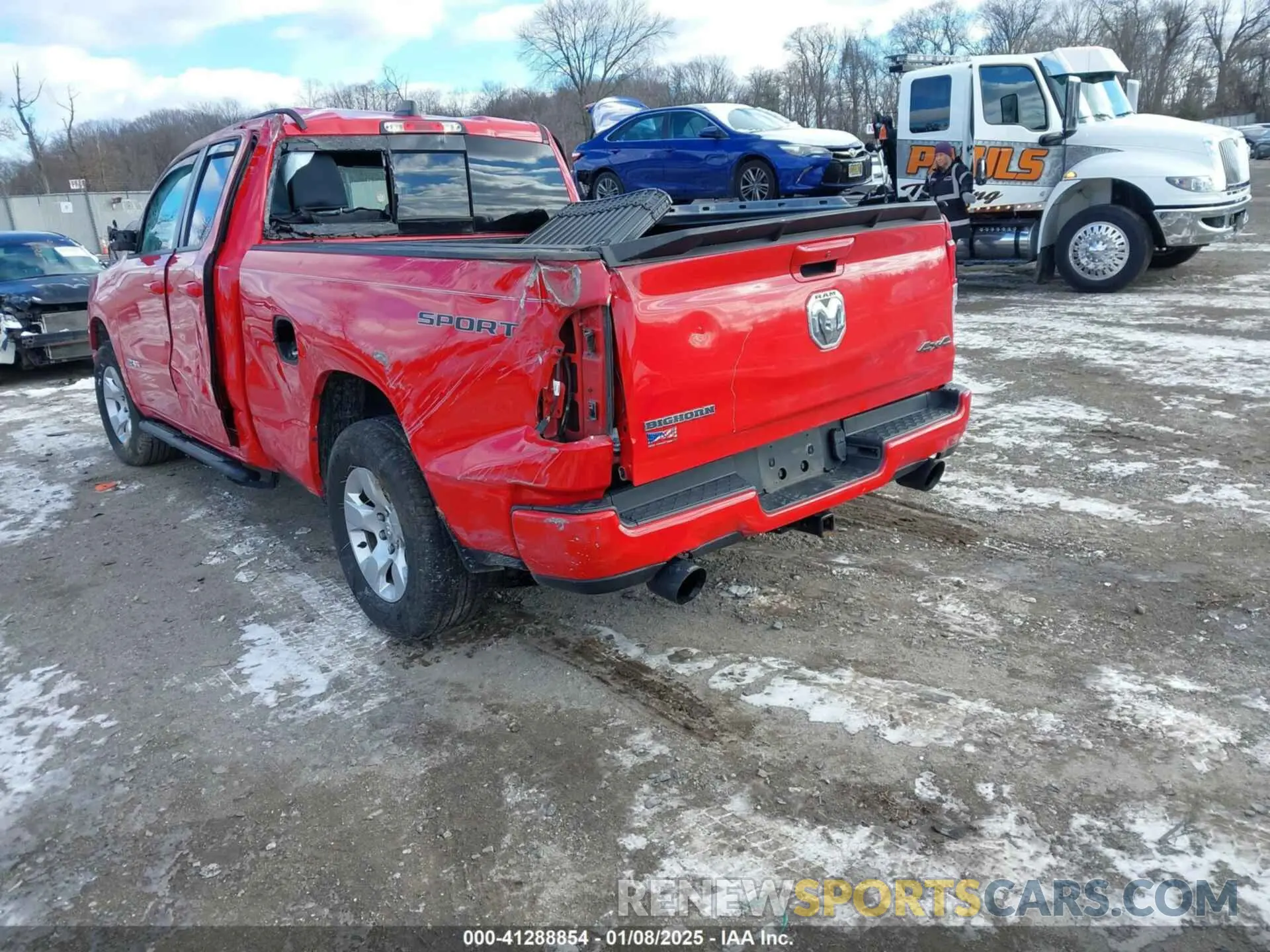 3 Photograph of a damaged car 1C6SRFBT5LN175643 RAM 1500 2020
