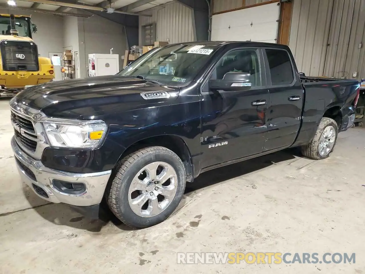 1 Photograph of a damaged car 1C6SRFBT5LN214439 RAM 1500 2020