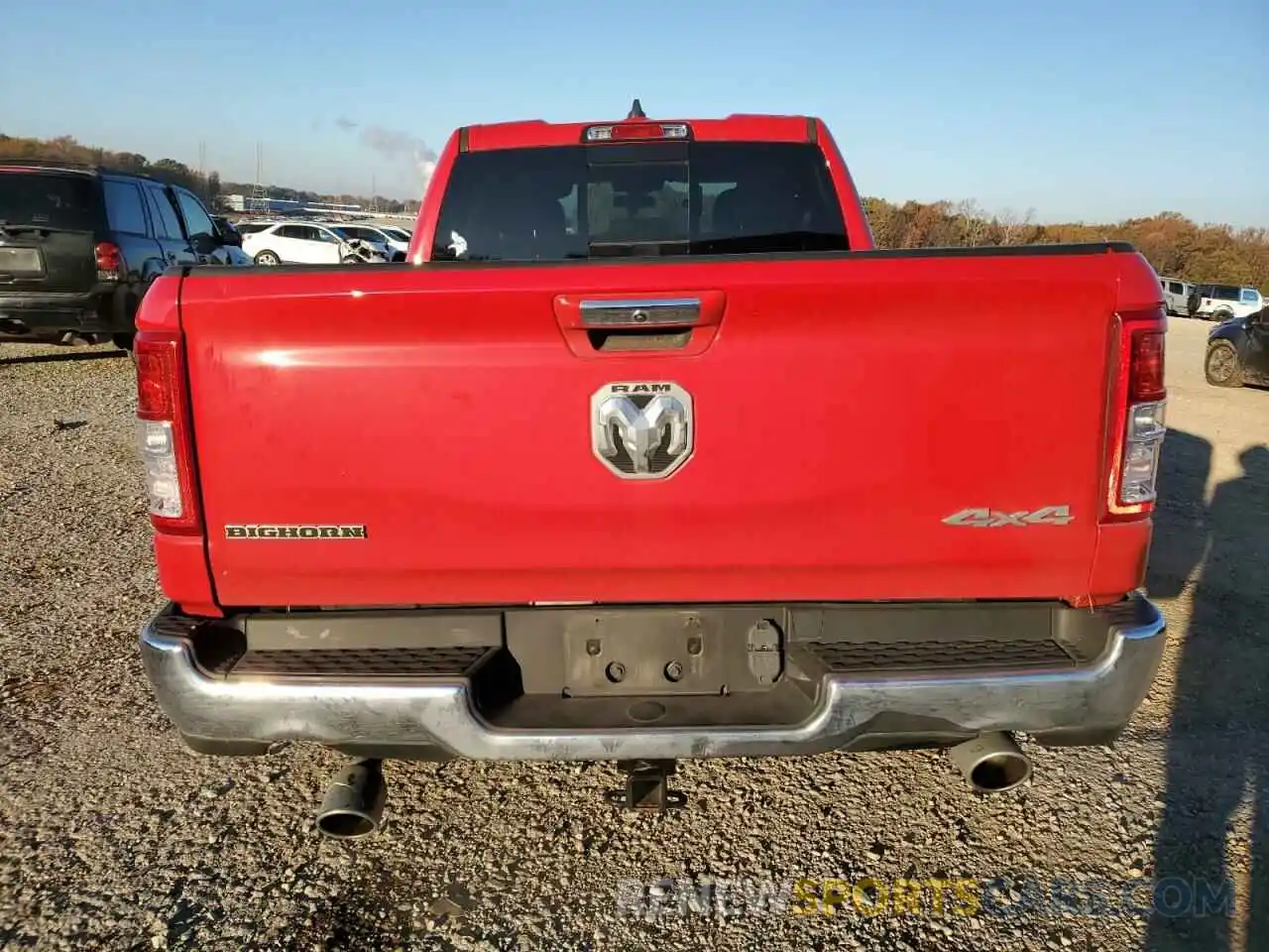 6 Photograph of a damaged car 1C6SRFBT5LN404029 RAM 1500 2020