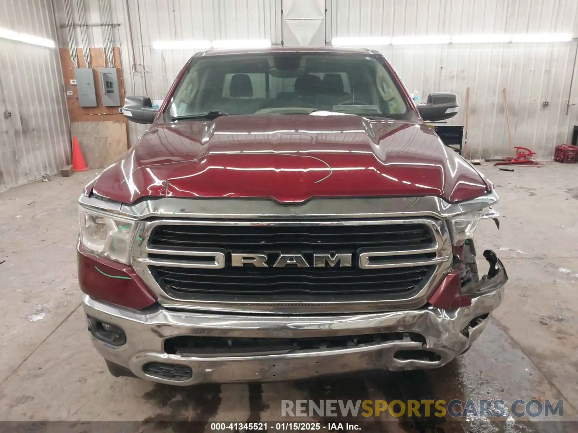 13 Photograph of a damaged car 1C6SRFBT6LN110557 RAM 1500 2020
