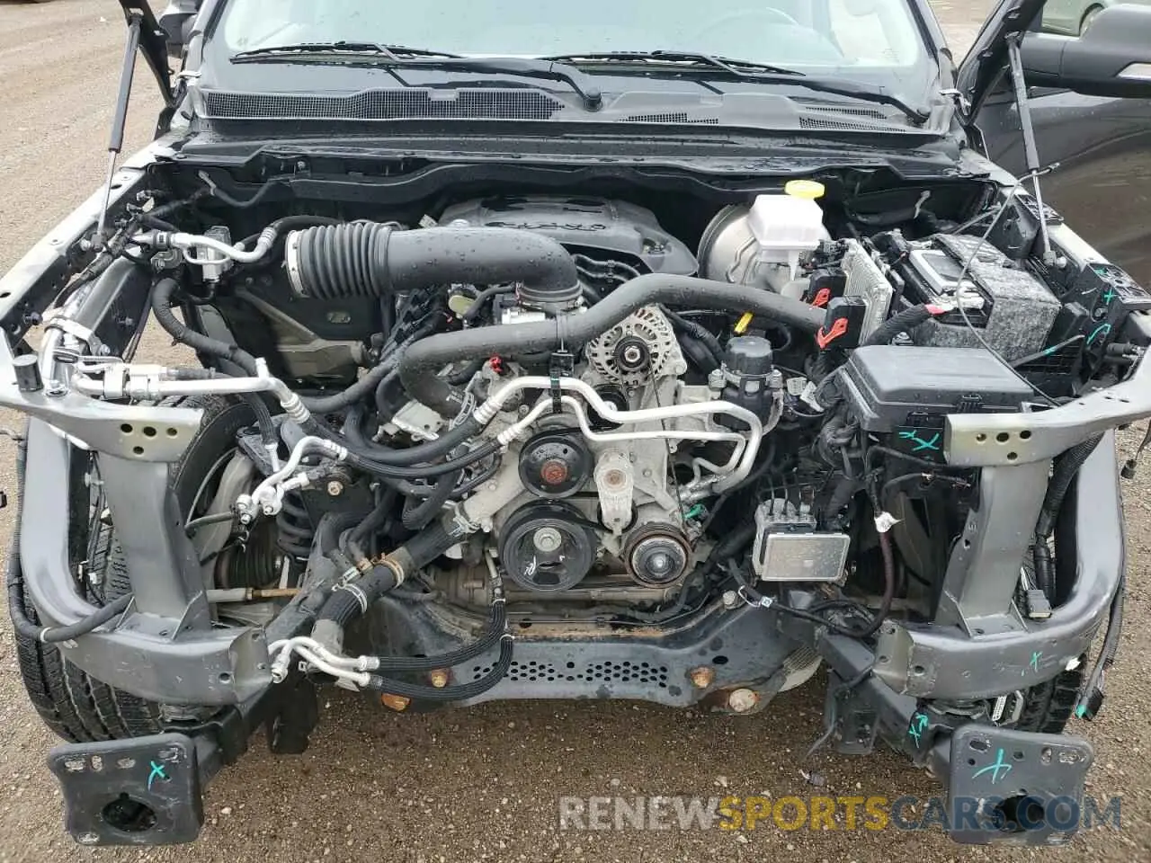 11 Photograph of a damaged car 1C6SRFBT6LN136768 RAM 1500 2020