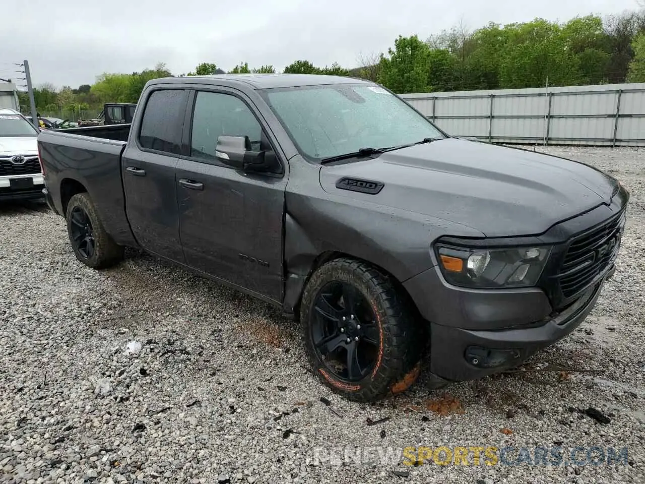 4 Photograph of a damaged car 1C6SRFBT6LN330605 RAM 1500 2020
