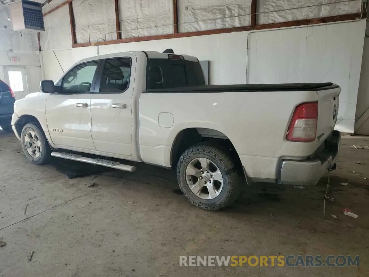 2 Photograph of a damaged car 1C6SRFBT7LN190032 RAM 1500 2020