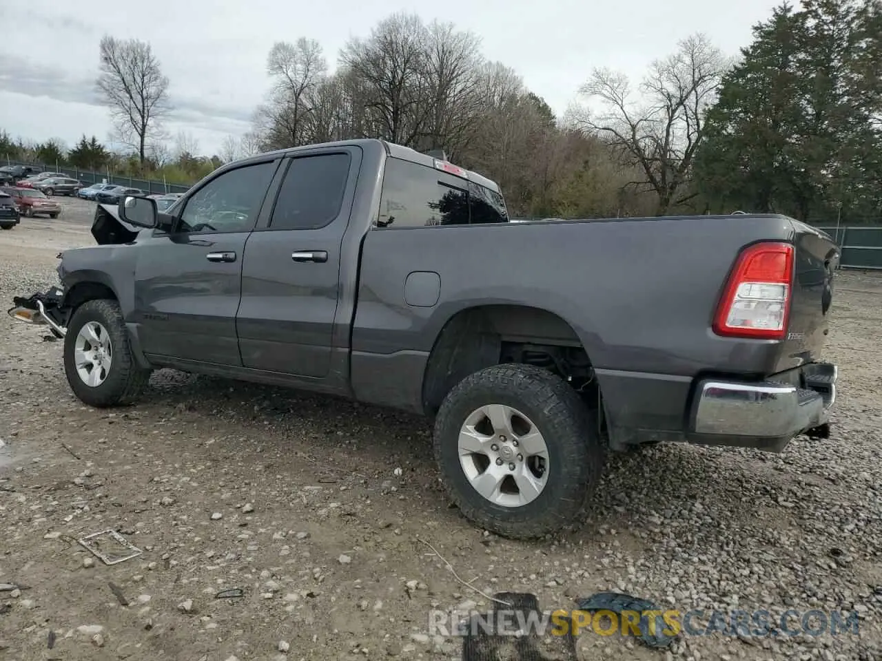 2 Photograph of a damaged car 1C6SRFBT7LN404601 RAM 1500 2020