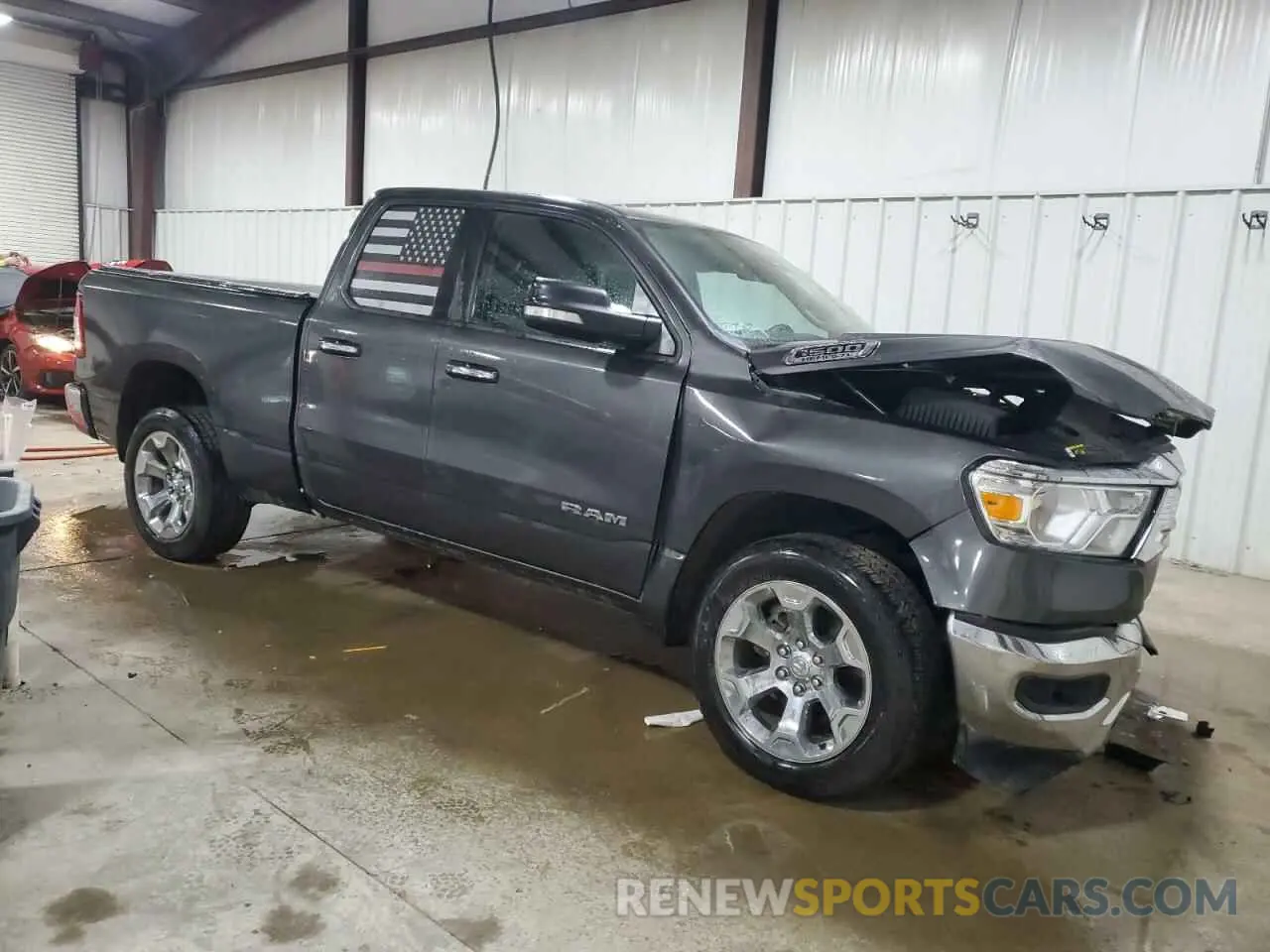 4 Photograph of a damaged car 1C6SRFBT8LN120507 RAM 1500 2020