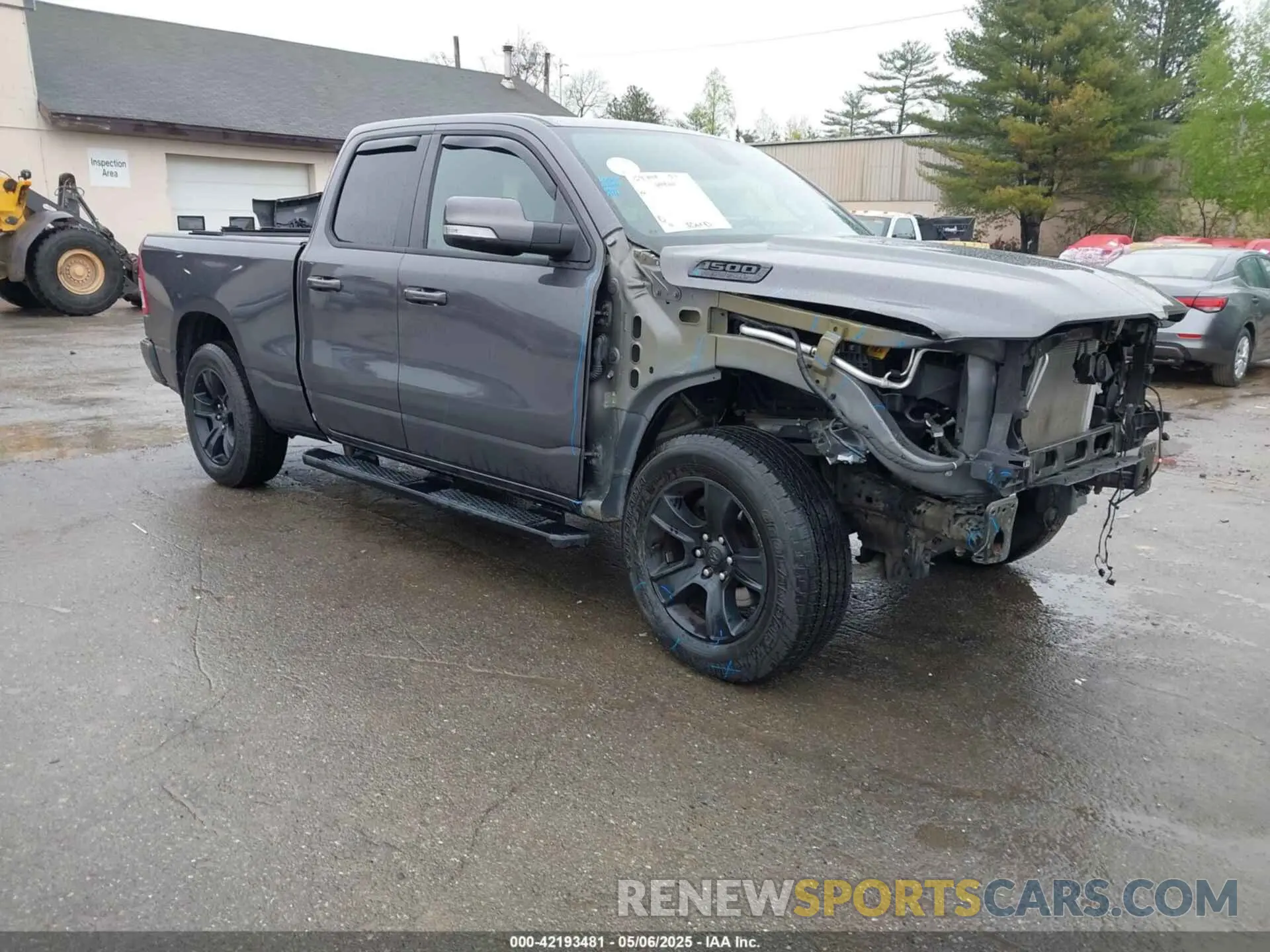 1 Photograph of a damaged car 1C6SRFBT9LN292321 RAM 1500 2020