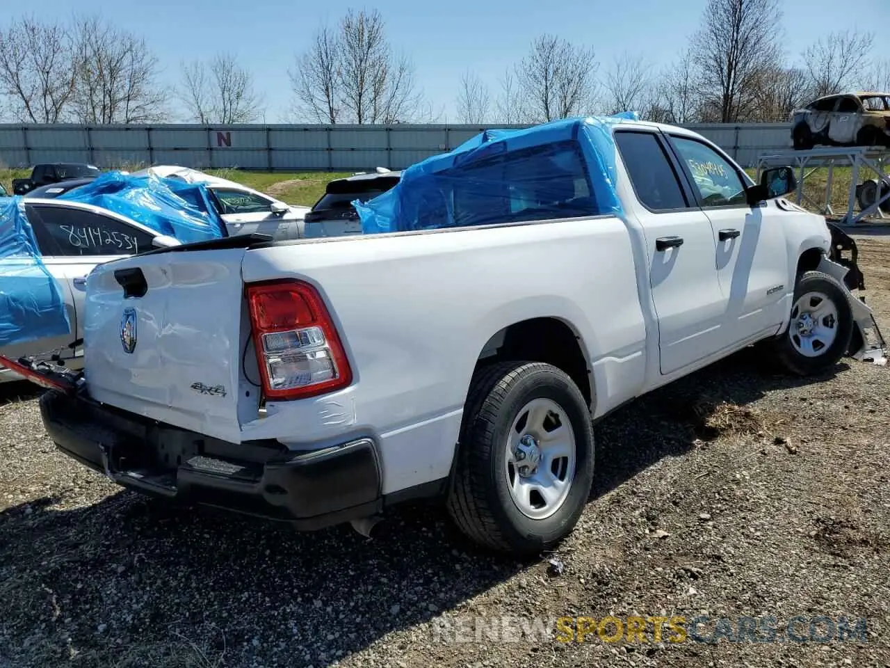 3 Photograph of a damaged car 1C6SRFCT2LN239927 RAM 1500 2020