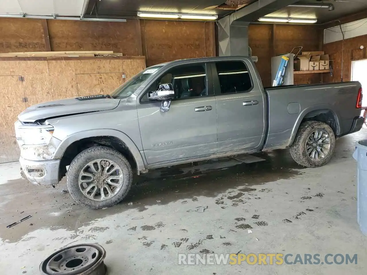 1 Photograph of a damaged car 1C6SRFDT5LN164297 RAM 1500 2020